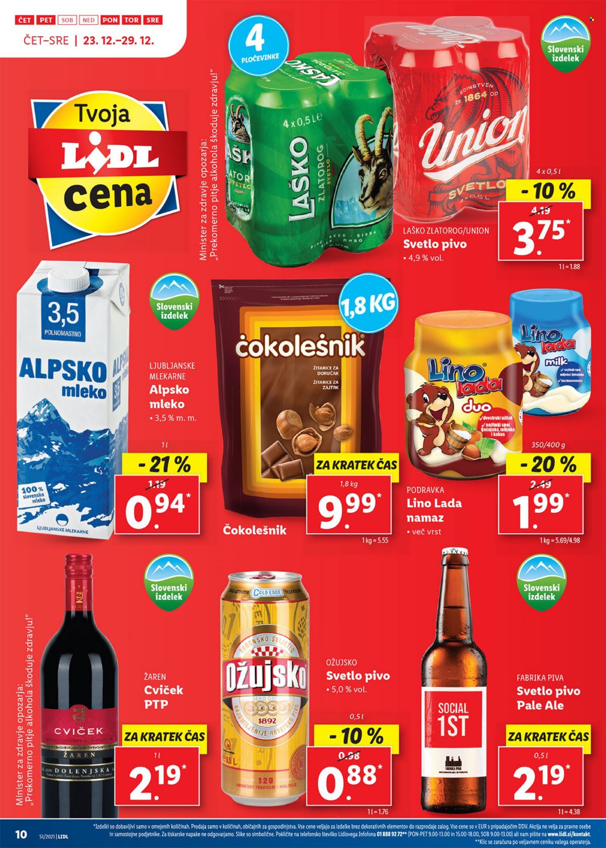 Lidl katalog - 23.12.2021 - 2.1.2022. Stran 10