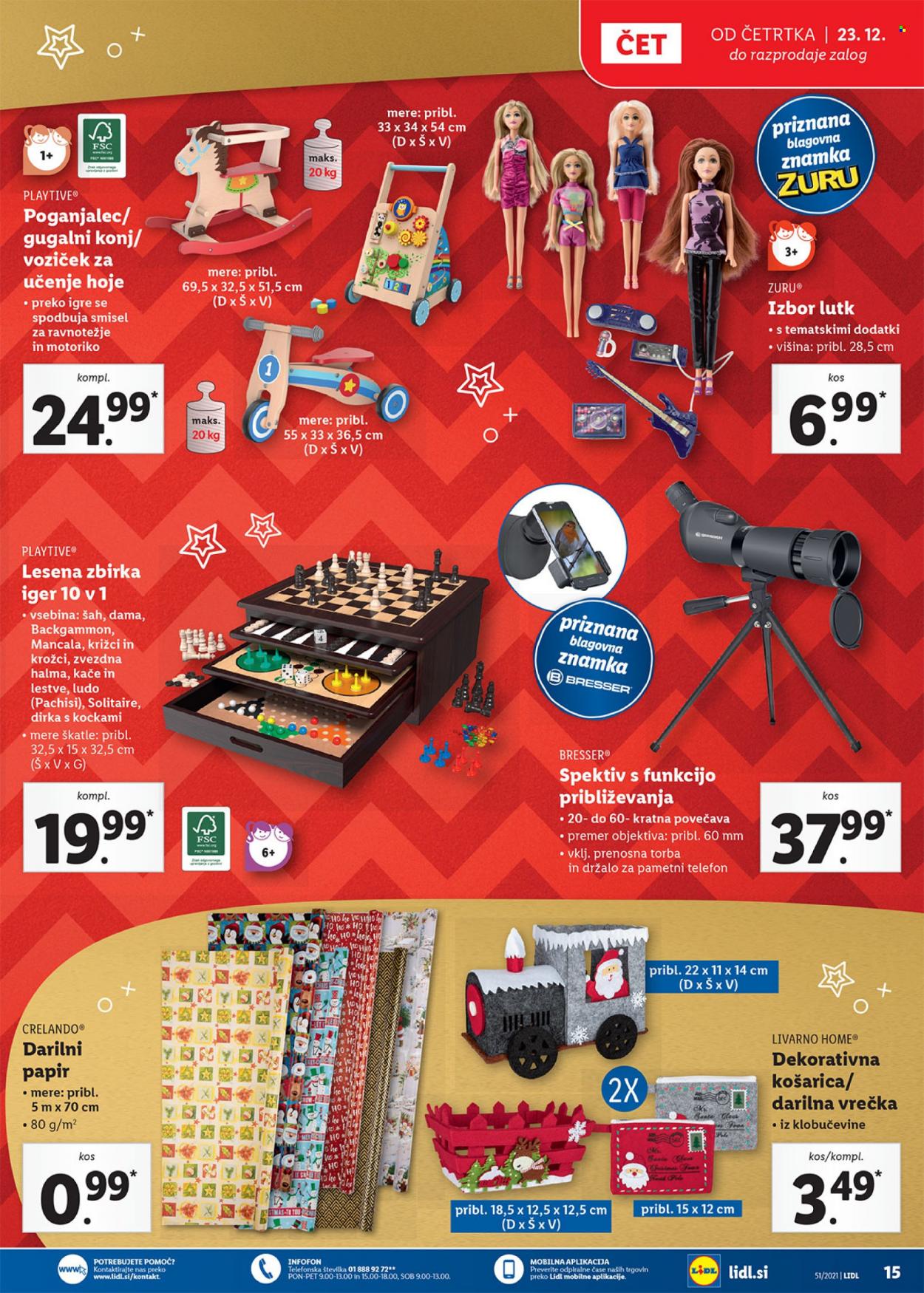 Lidl katalog - 23.12.2021 - 2.1.2022. Stran 15
