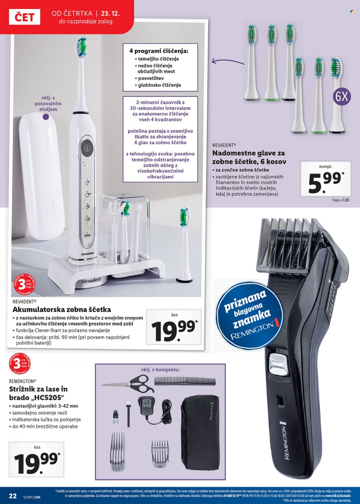 Lidl katalog - 23.12.2021 - 2.1.2022. Stran 22