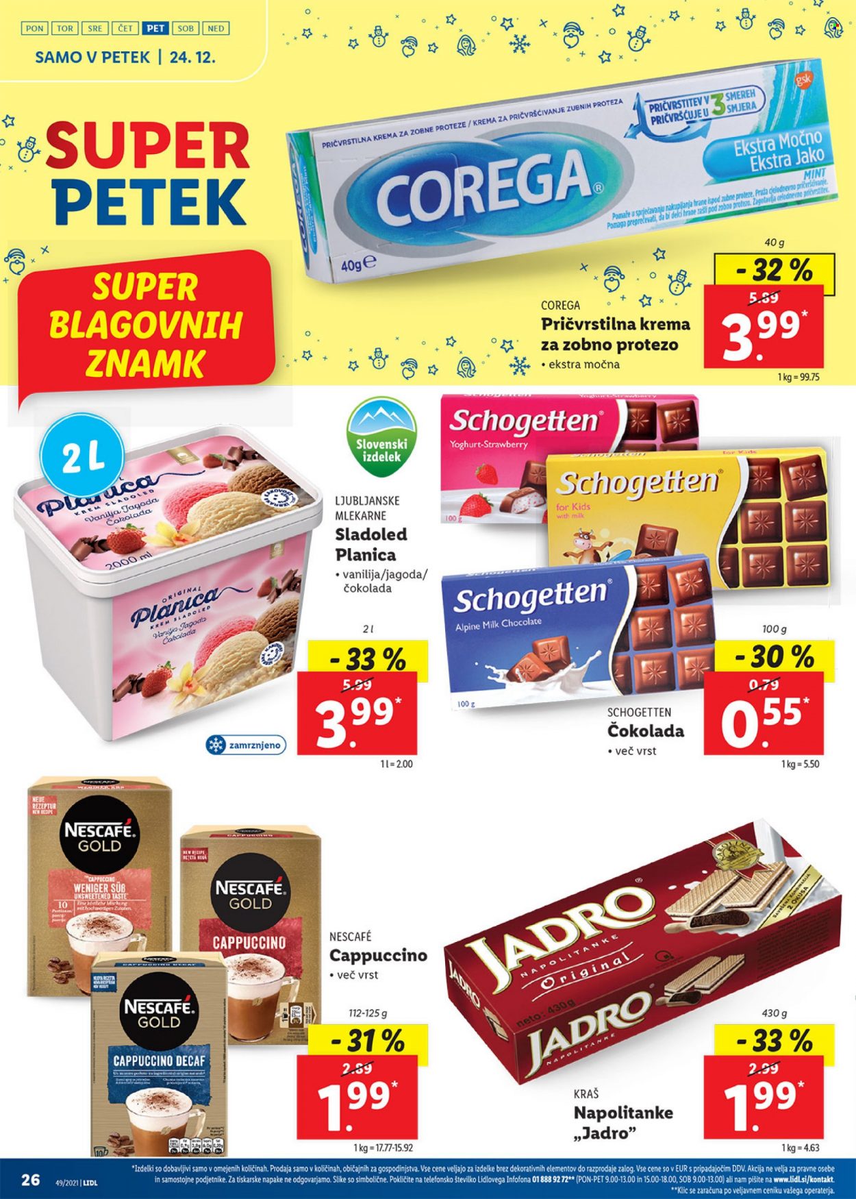Lidl katalog - 23.12.2021 - 2.1.2022. Stran 26