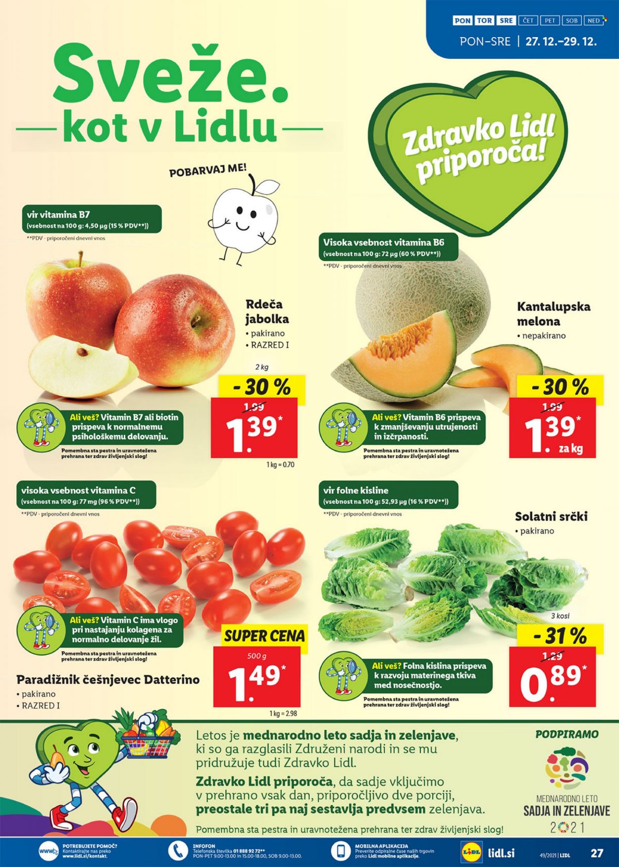 Lidl katalog - 23.12.2021 - 2.1.2022. Stran 27