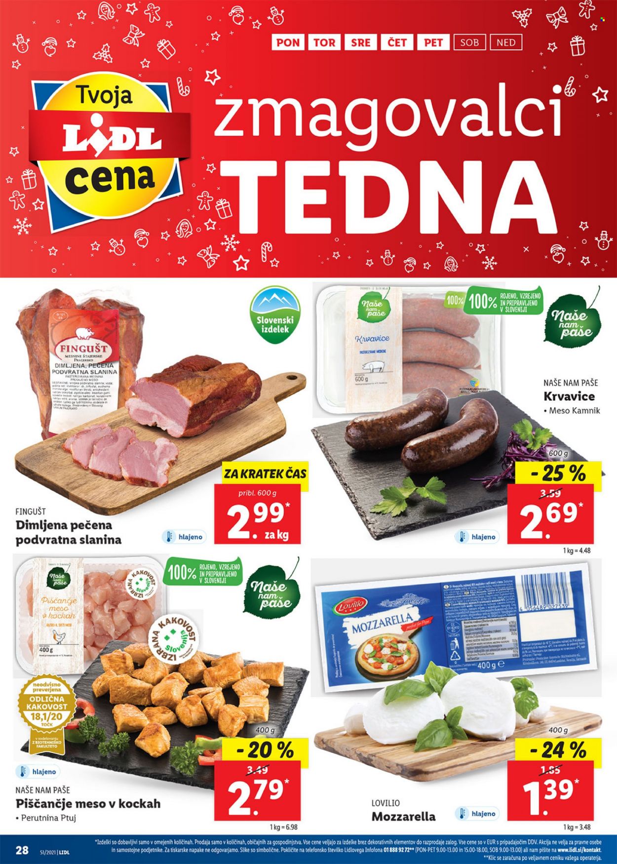 Lidl katalog - 23.12.2021 - 2.1.2022. Stran 28