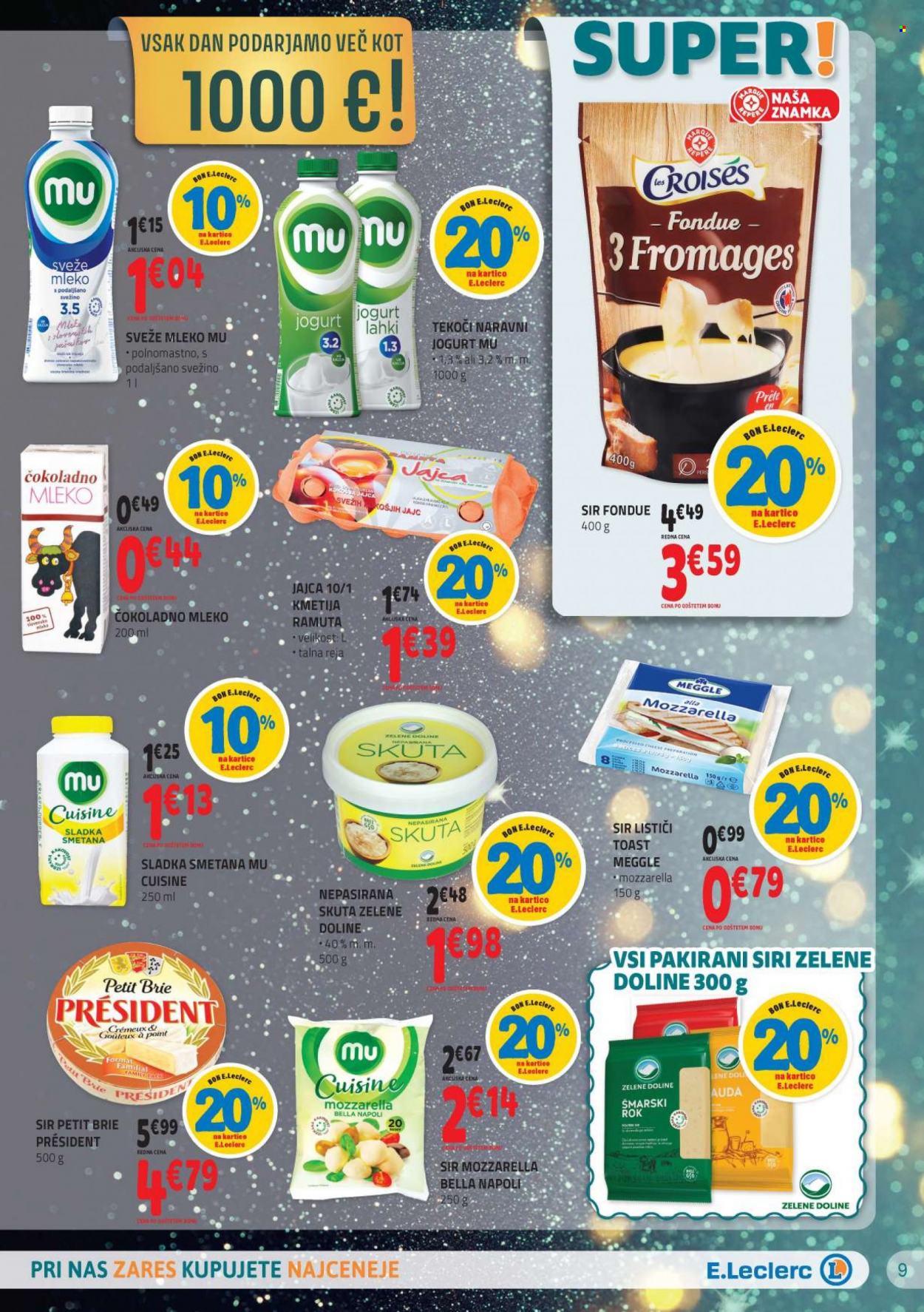 E.Leclerc katalog - 22.12.2021 - 31.12.2021. Stran 9