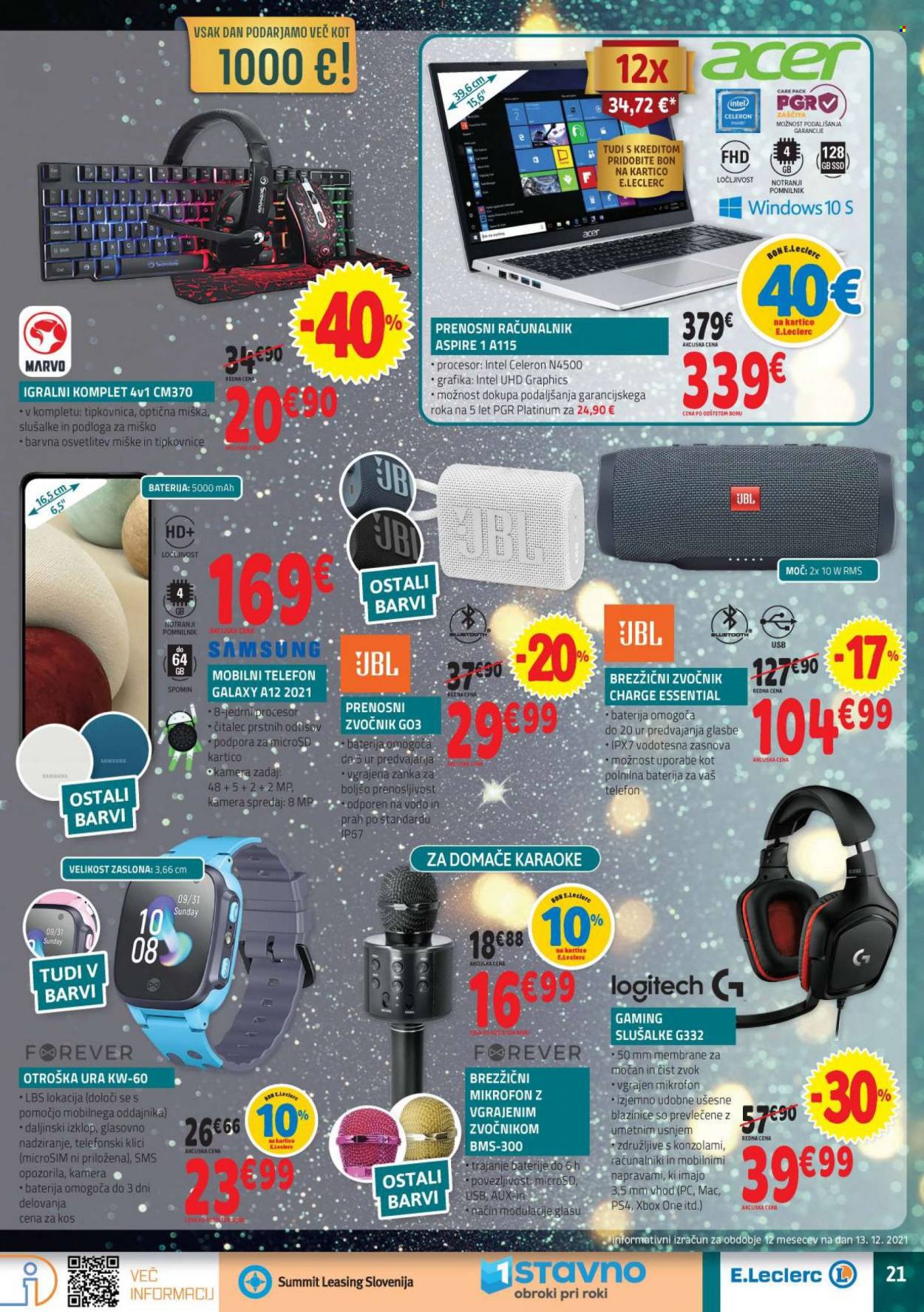 E.Leclerc katalog - 22.12.2021 - 31.12.2021. Stran 21