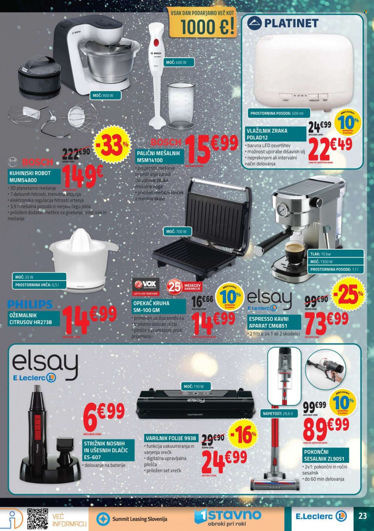 E.Leclerc katalog - 22.12.2021 - 31.12.2021. Stran 23