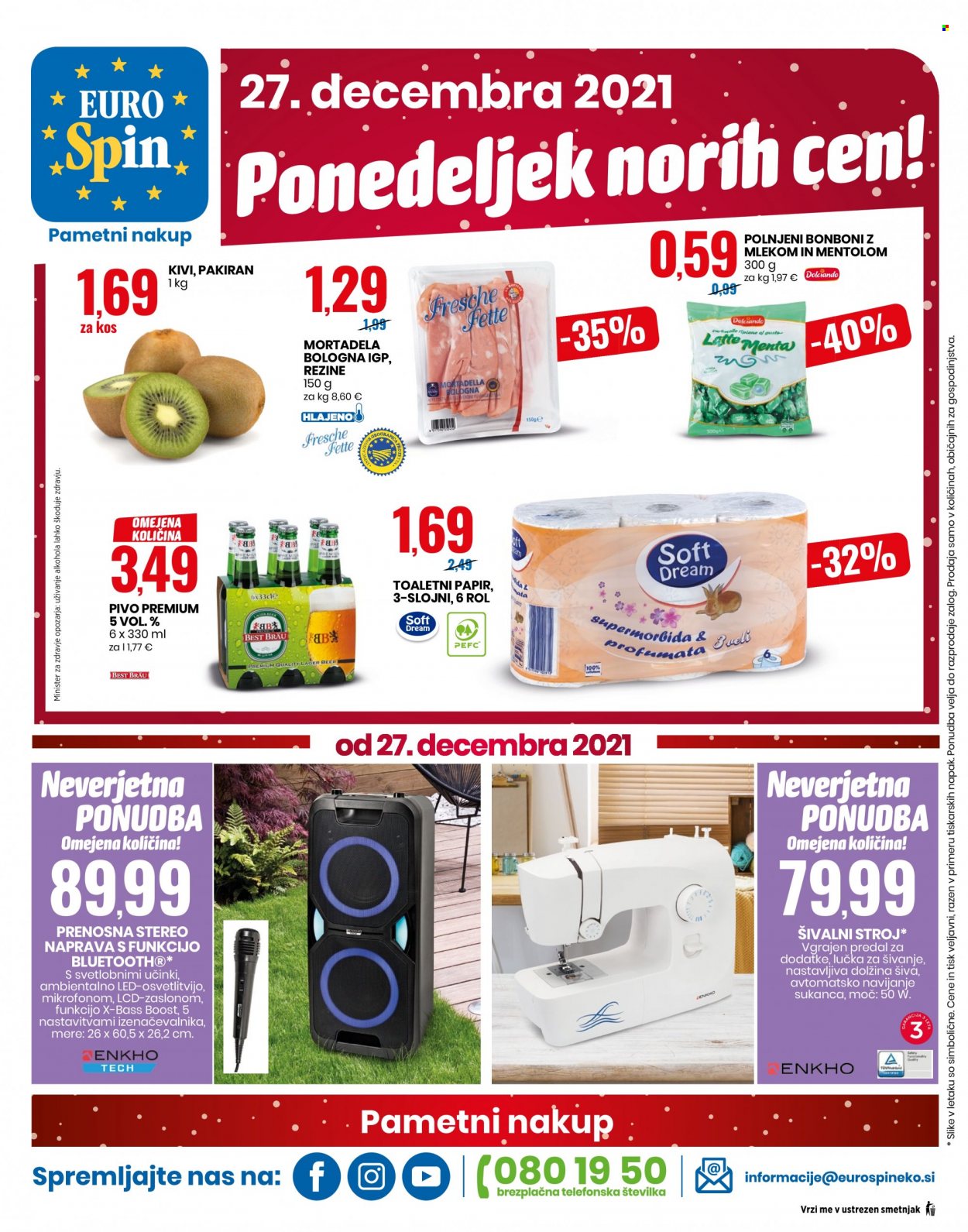 EuroSpin katalog - 23.12.2021 - 29.12.2021. Stran 12