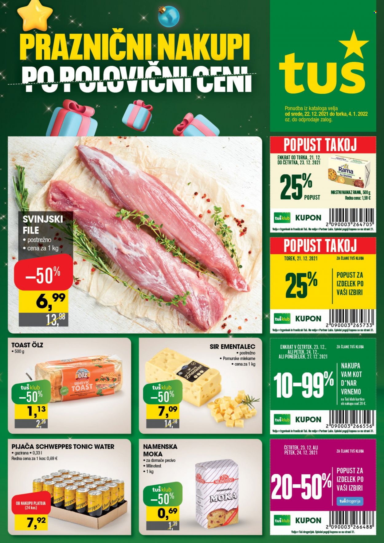 Tuš katalog - 22.12.2021 - 4.1.2022. Stran 1