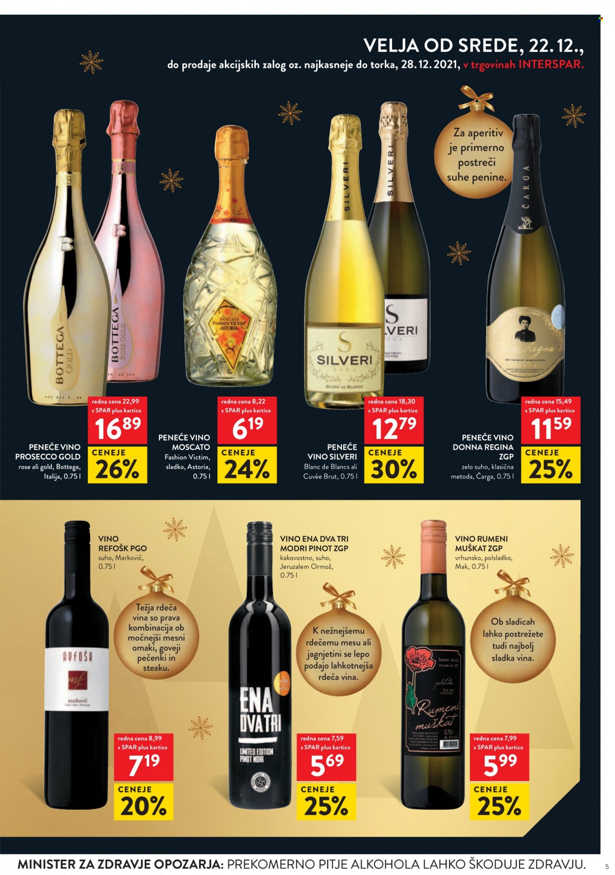 INTERSPAR katalog - 22.12.2021 - 28.12.2021. Stran 5