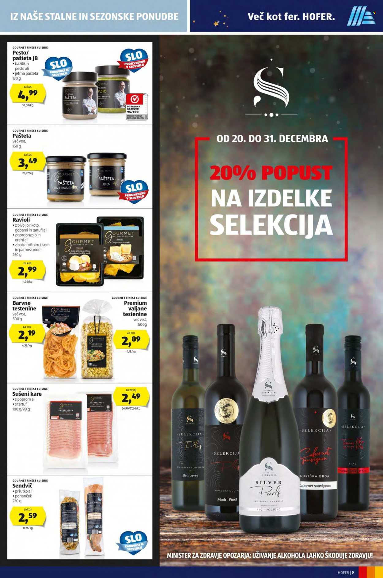 Hofer katalog - 24.12.2021 - 31.12.2021. Stran 9