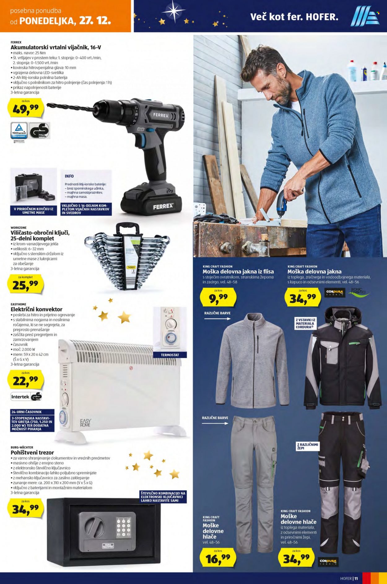 Hofer katalog - 24.12.2021 - 31.12.2021. Stran 11