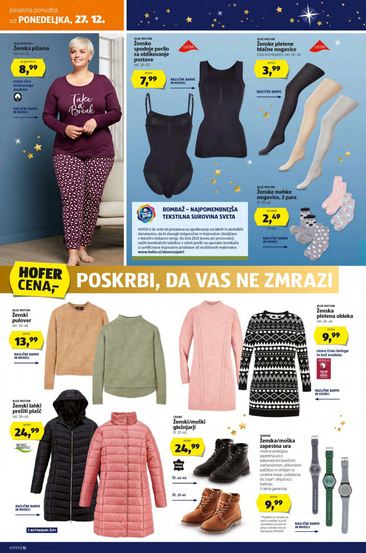 Hofer katalog - 24.12.2021 - 31.12.2021. Stran 12