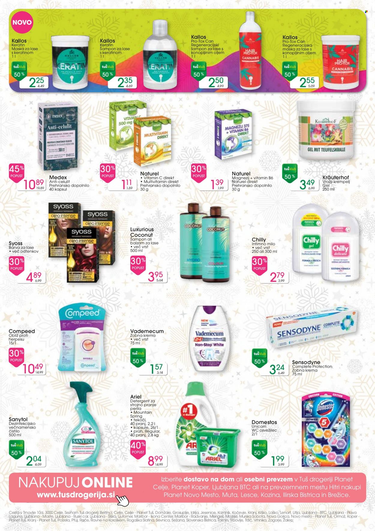Tuš Drogeria katalog - 22.12.2021 - 8.1.2022. Stran 2