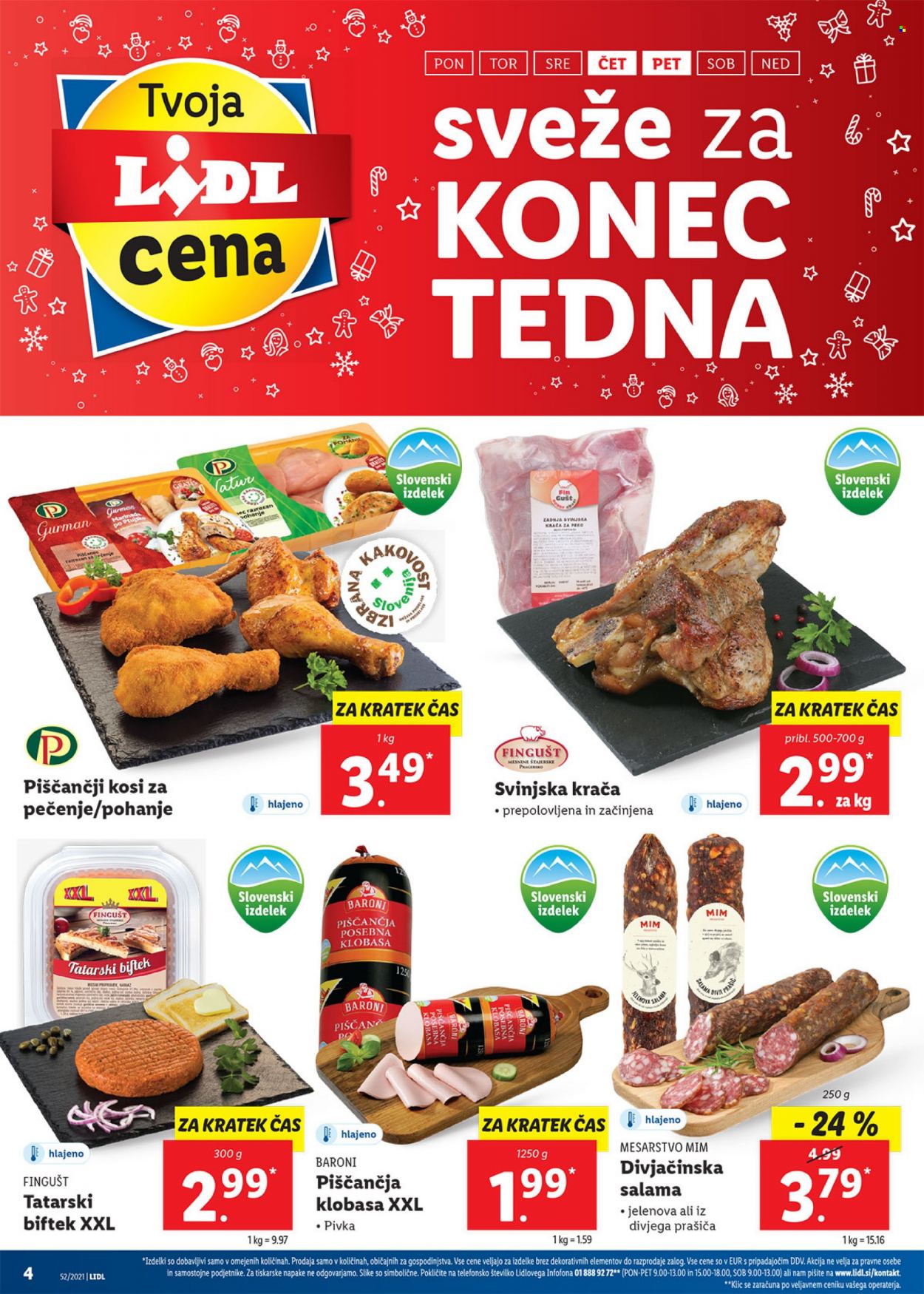 Lidl katalog - 30.12.2021 - 5.1.2022. Stran 4