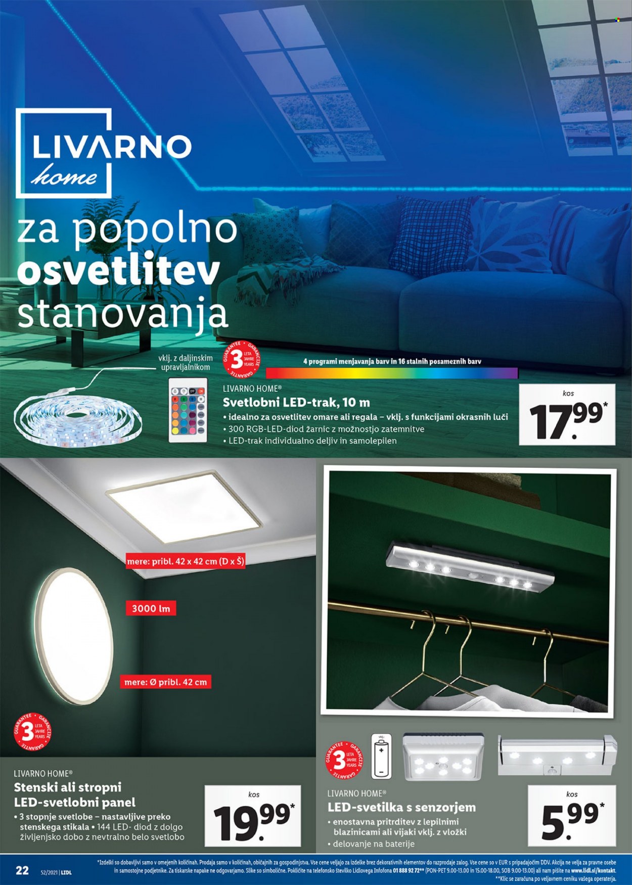 Lidl katalog - 30.12.2021 - 5.1.2022. Stran 22