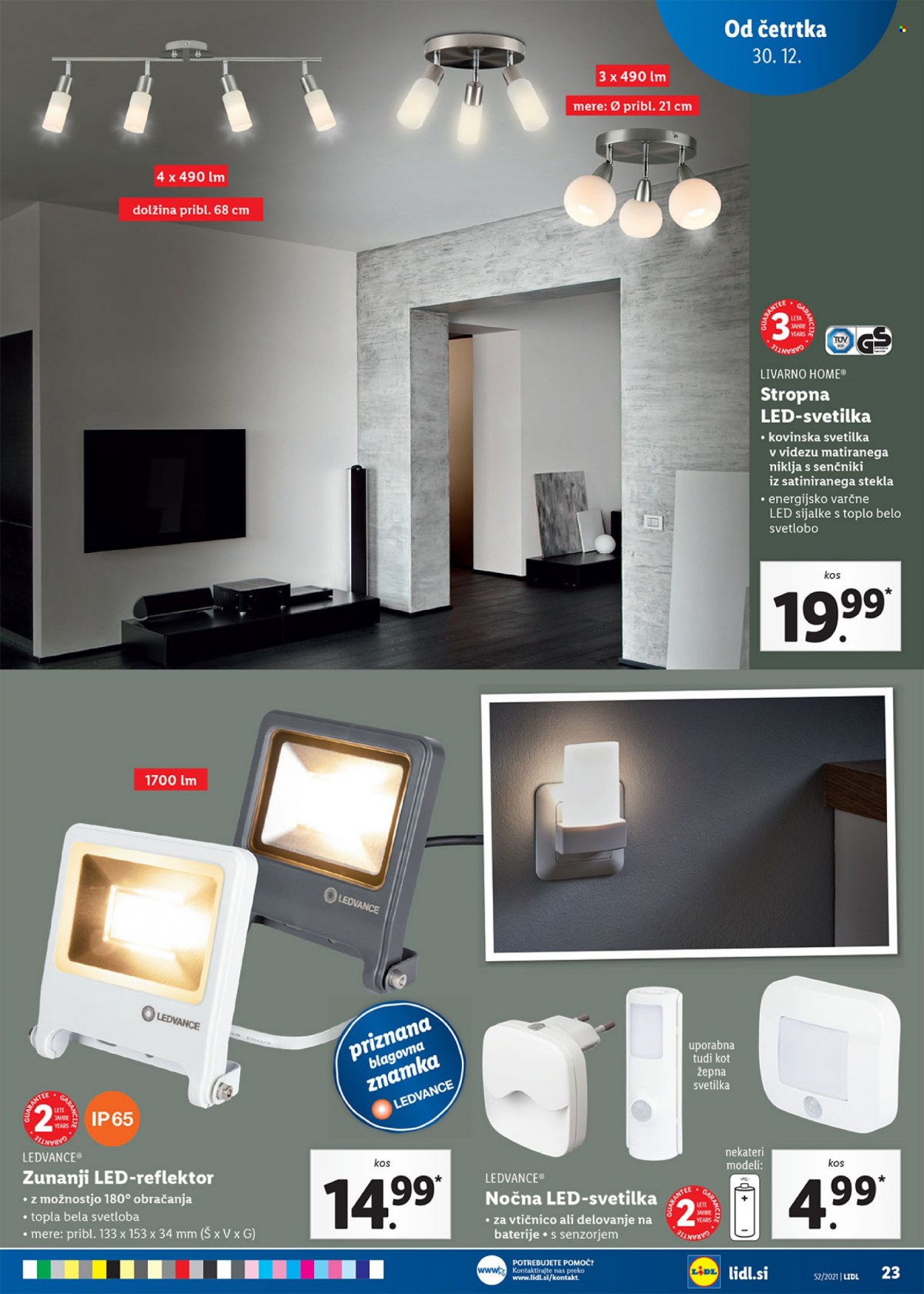 Lidl katalog - 30.12.2021 - 5.1.2022. Stran 23