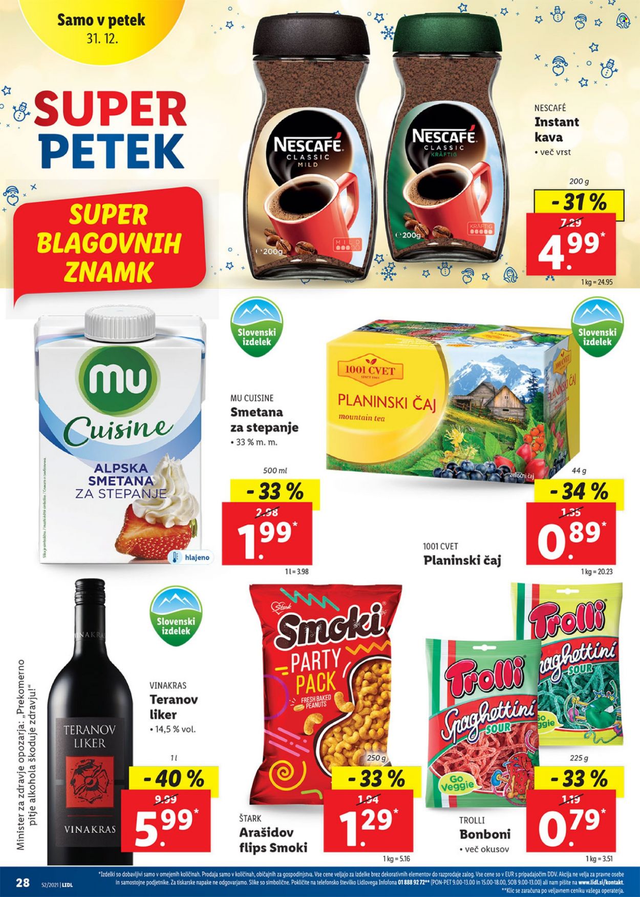 Lidl katalog - 30.12.2021 - 5.1.2022. Stran 28