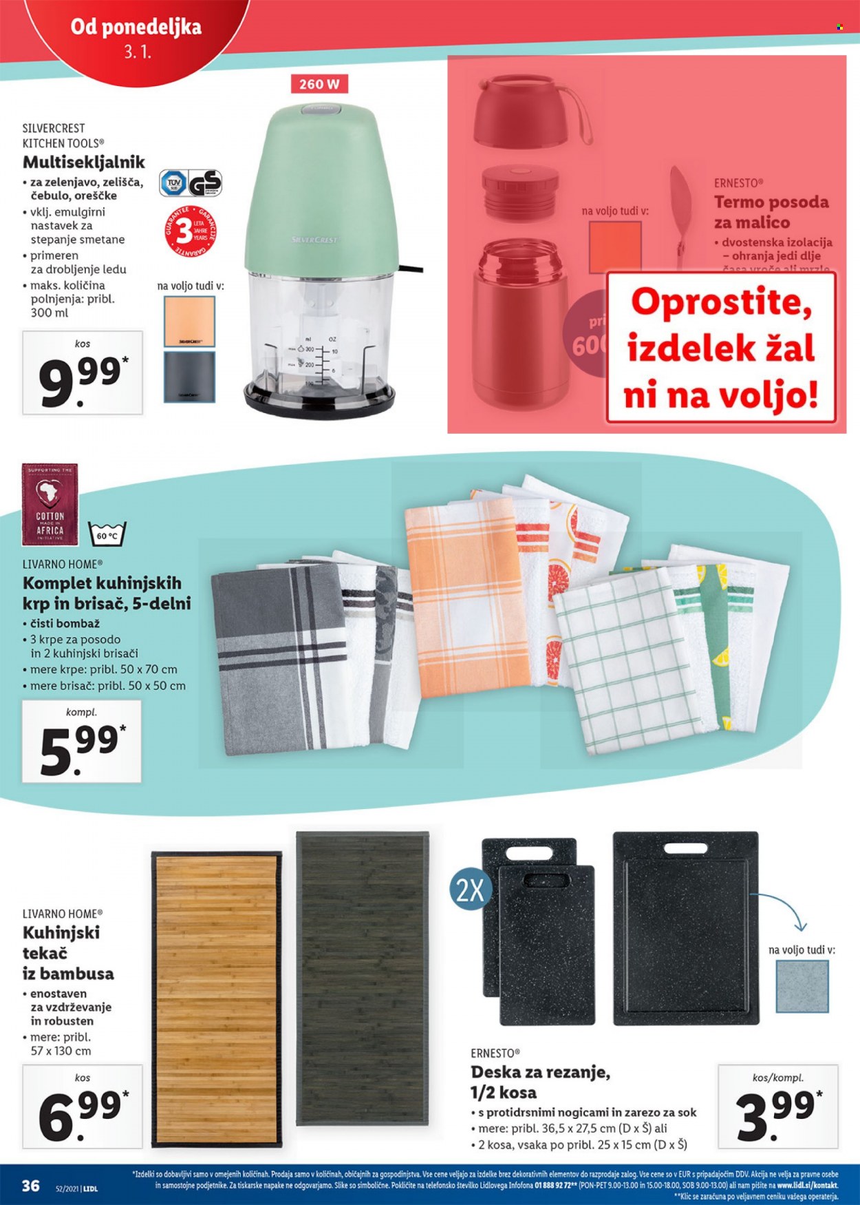 Lidl katalog - 30.12.2021 - 5.1.2022. Stran 36