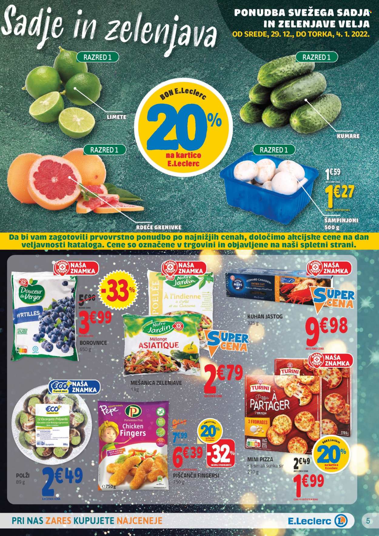 E.Leclerc katalog - 29.12.2021 - 8.1.2022. Stran 5