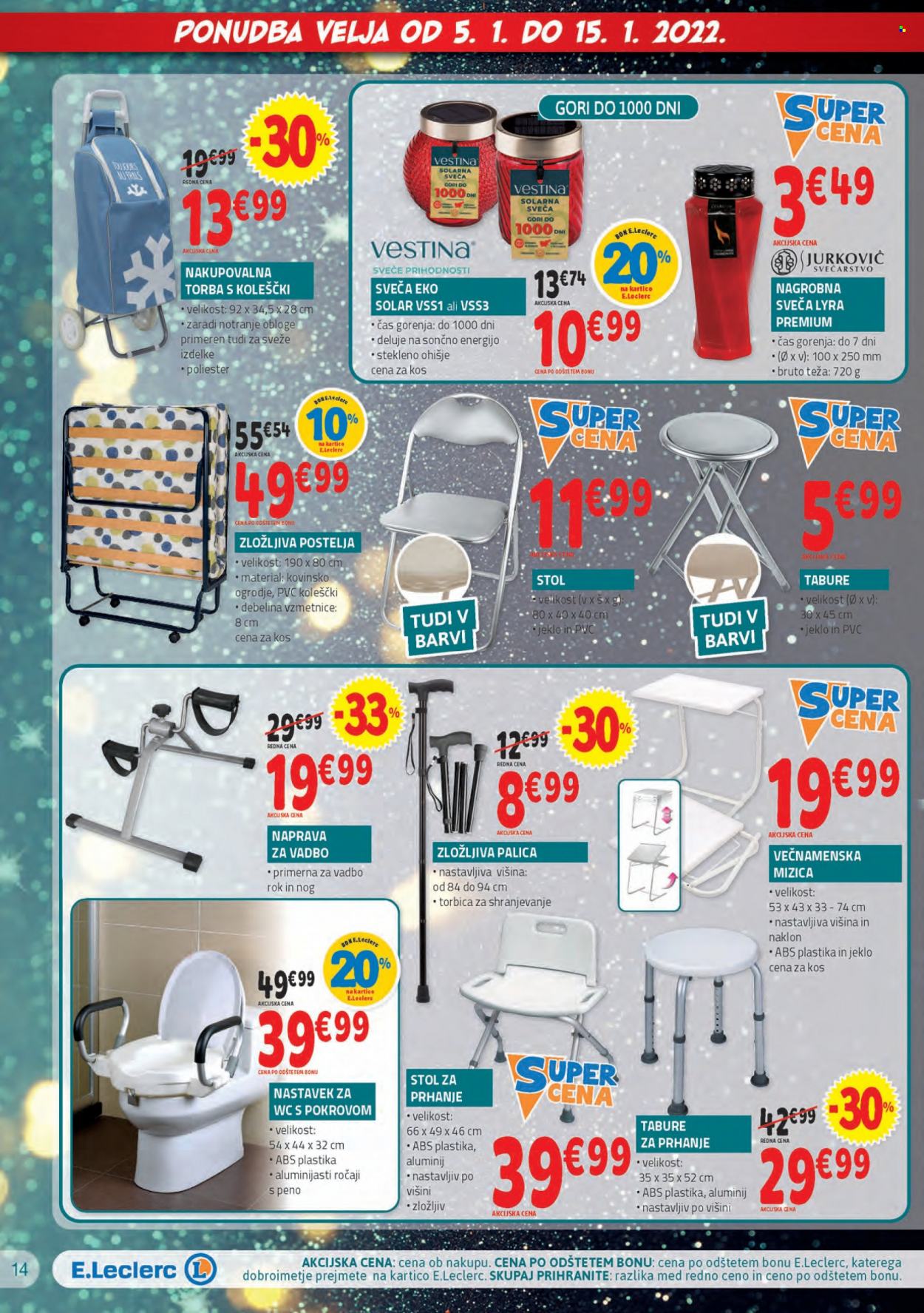E.Leclerc katalog - 29.12.2021 - 8.1.2022. Stran 14