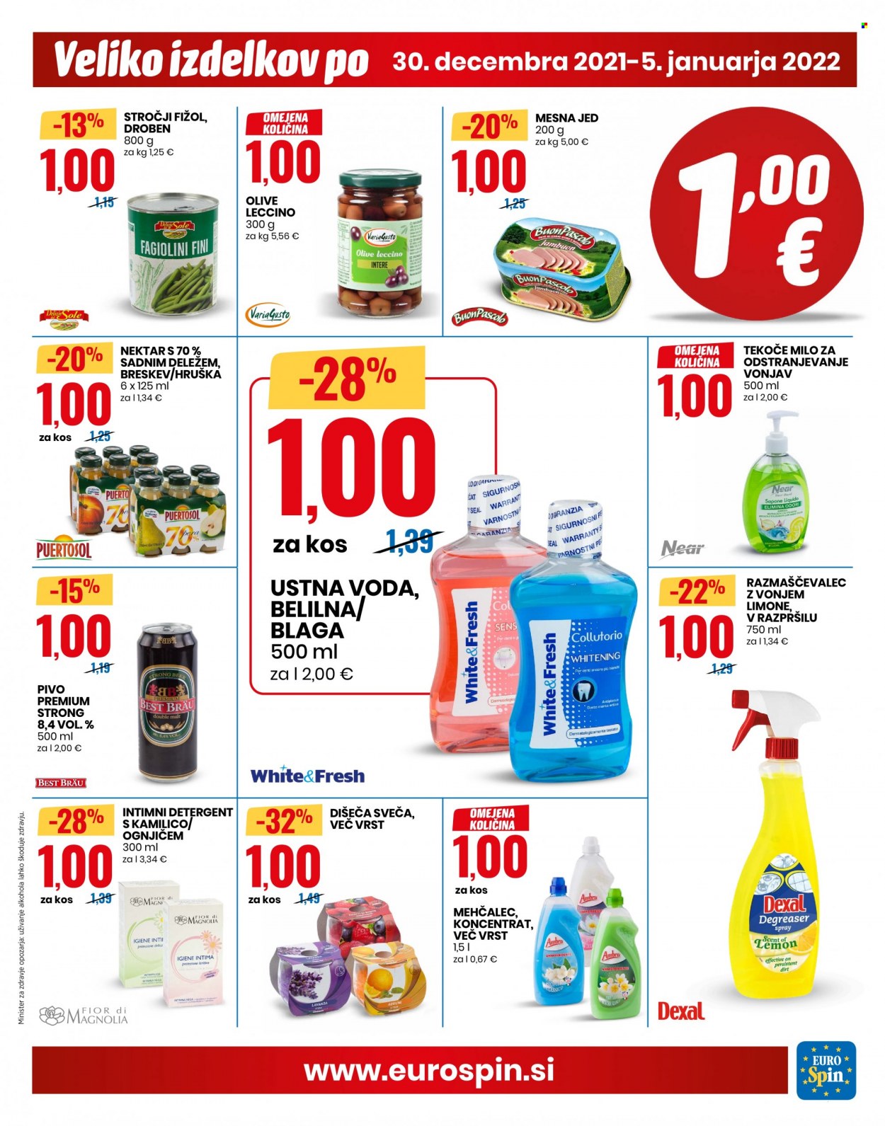 EuroSpin katalog - 30.12.2021 - 5.1.2022. Stran 3