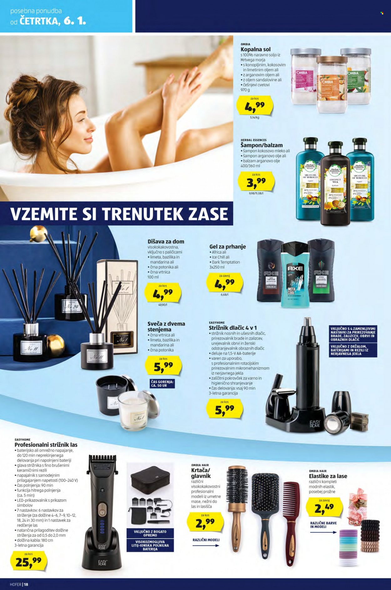 Hofer katalog - 31.12.2021 - 8.1.2022. Stran 18