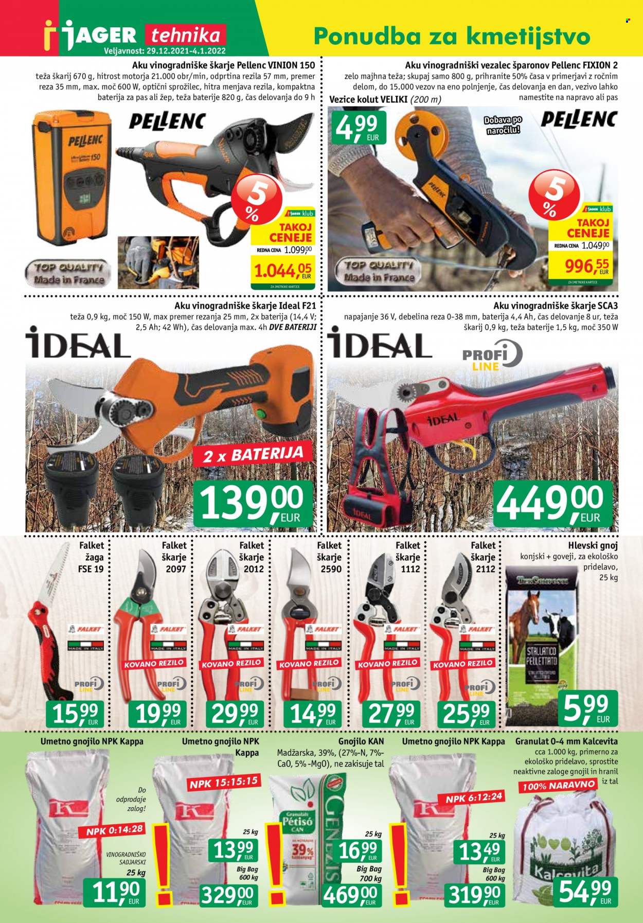 JAGER katalog - 29.12.2021 - 4.1.2022. Stran 1