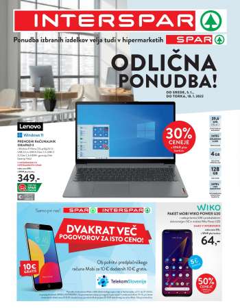 SPAR katalog - 05.01.2022 - 18.01.2022.