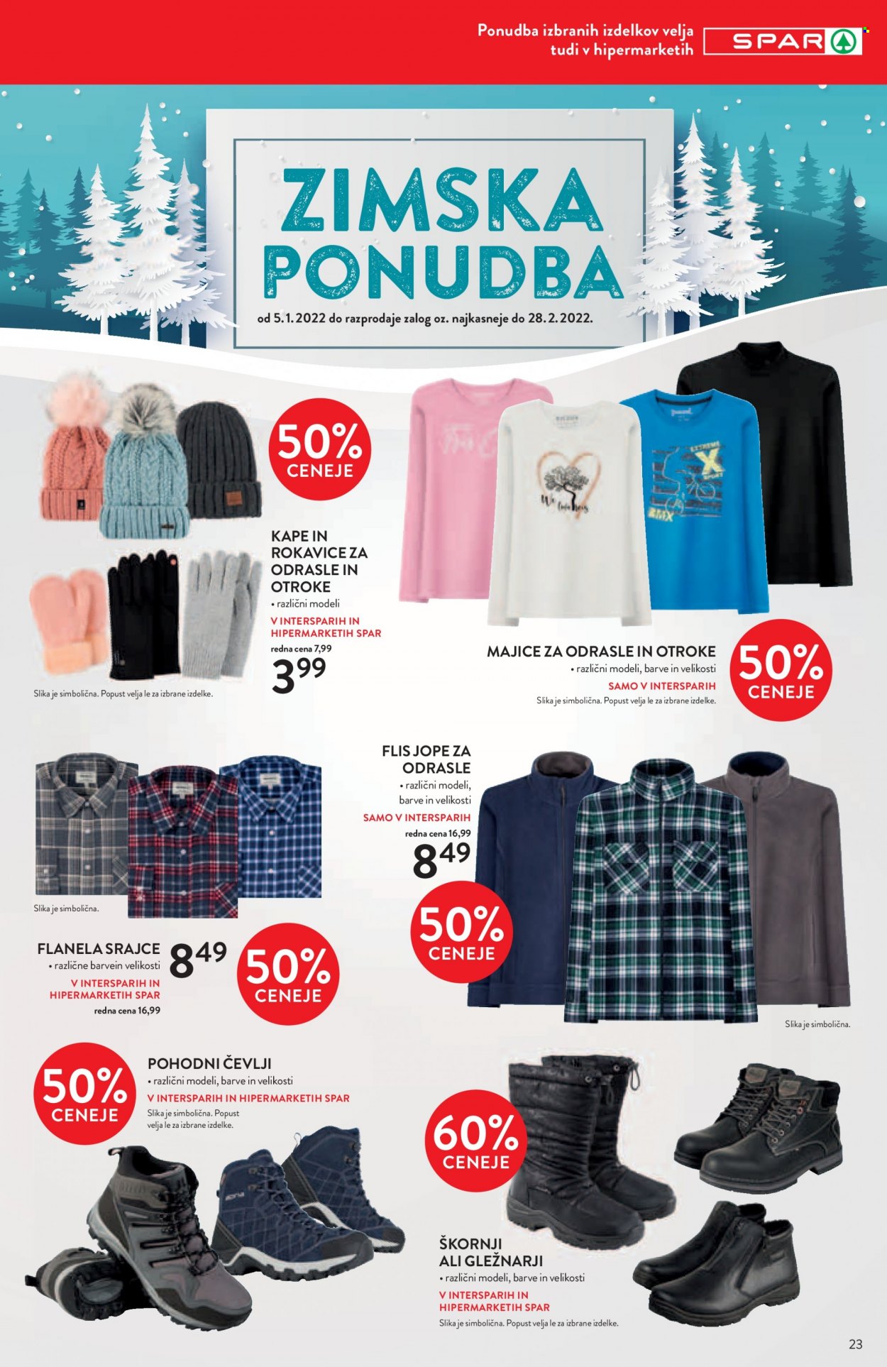 SPAR katalog - 5.1.2022 - 18.1.2022. Stran 23