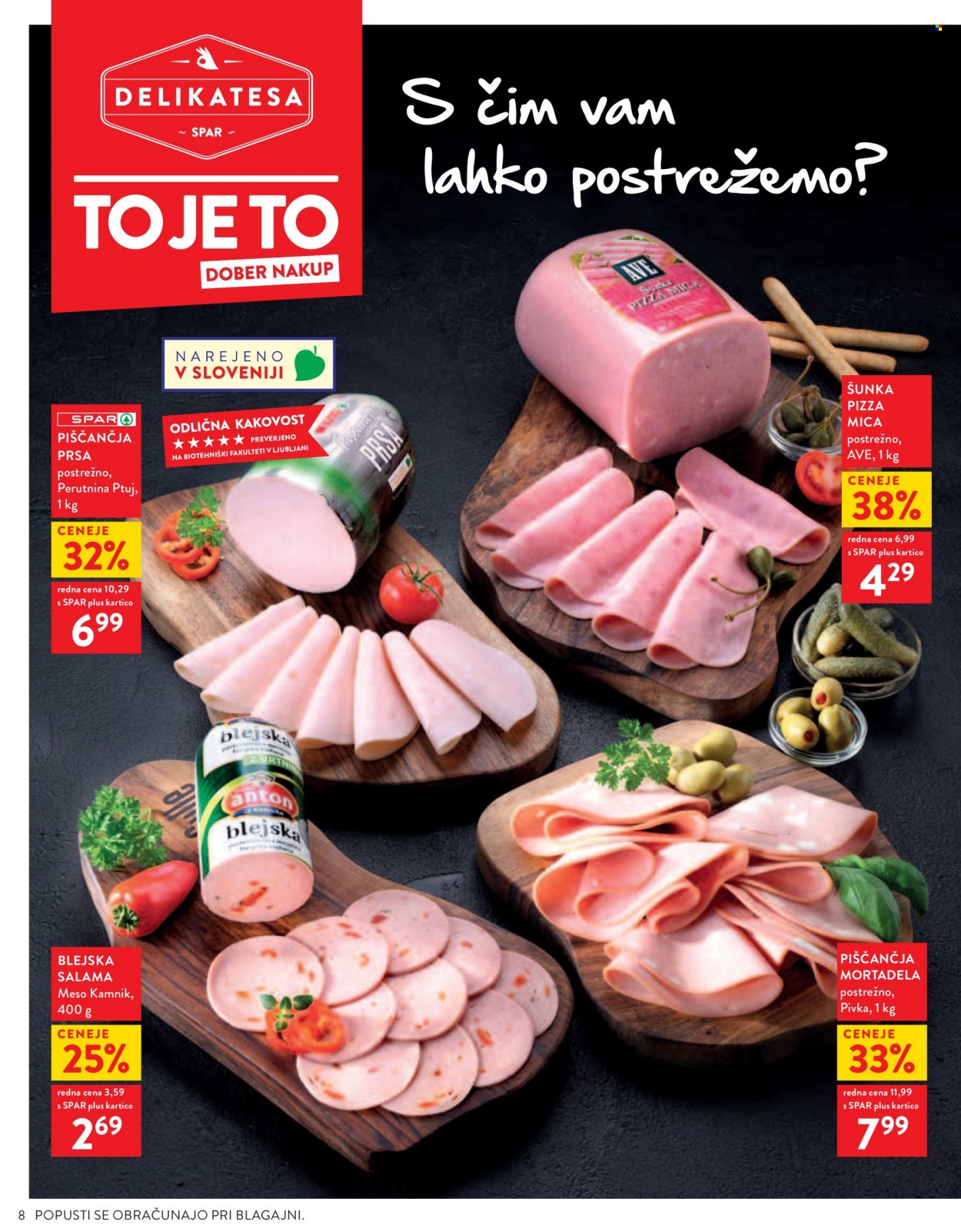 SPAR katalog - 5.1.2022 - 11.1.2022. Stran 8
