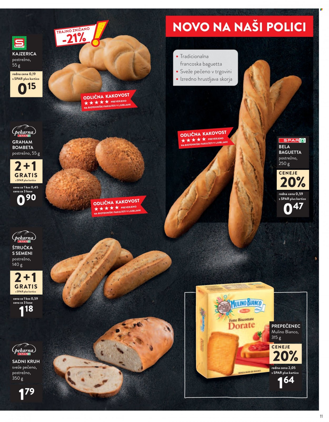 SPAR katalog - 5.1.2022 - 11.1.2022. Stran 11