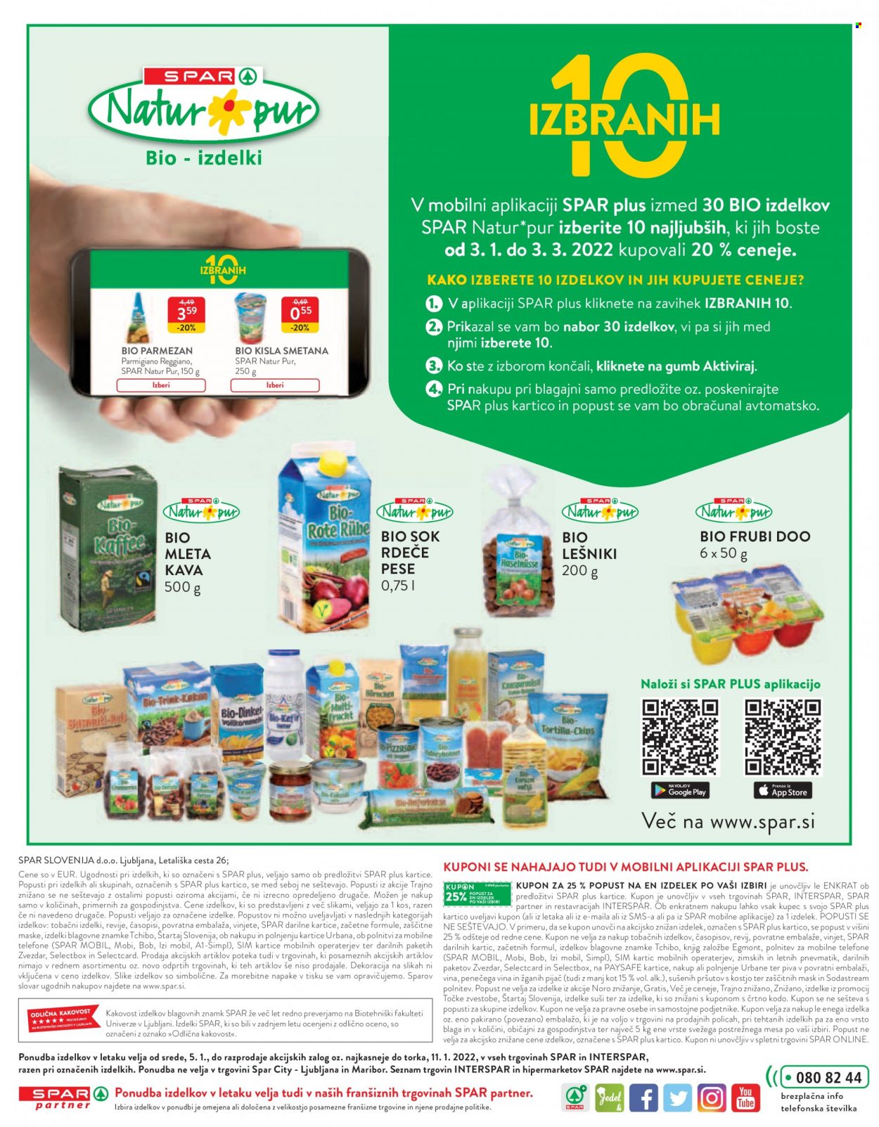 SPAR katalog - 5.1.2022 - 11.1.2022. Stran 24