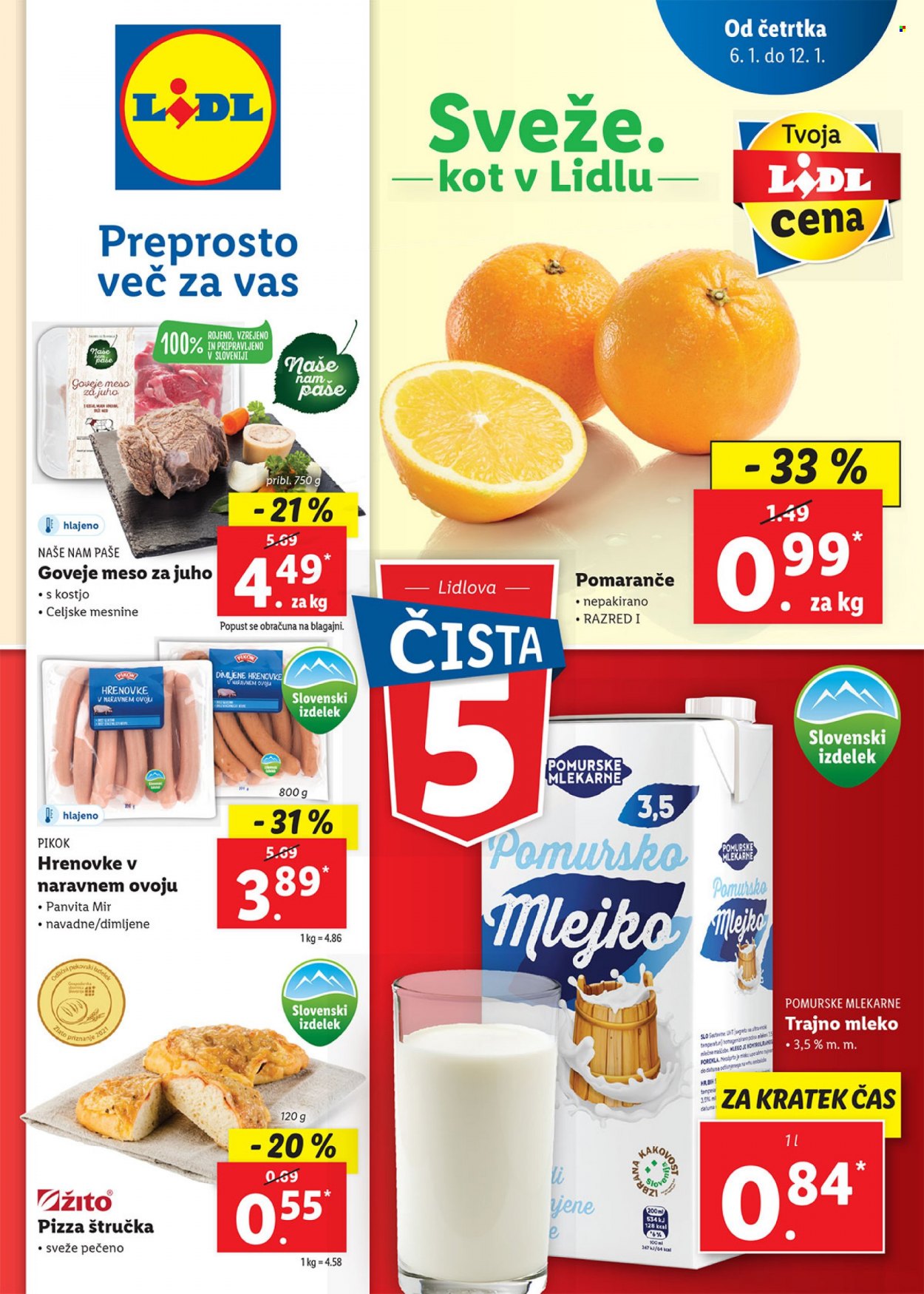 Lidl katalog - 6.1.2022 - 16.1.2022. Stran 1