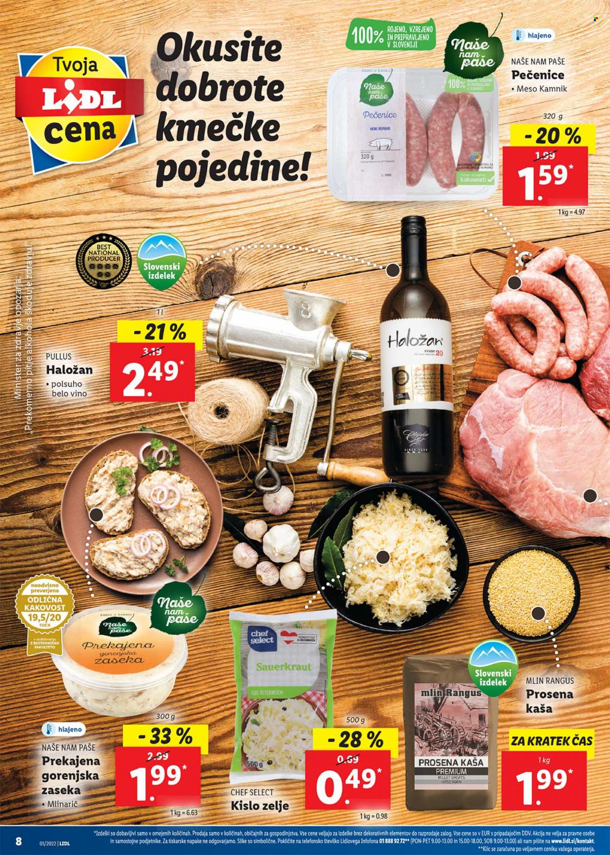 Lidl katalog - 6.1.2022 - 16.1.2022. Stran 8