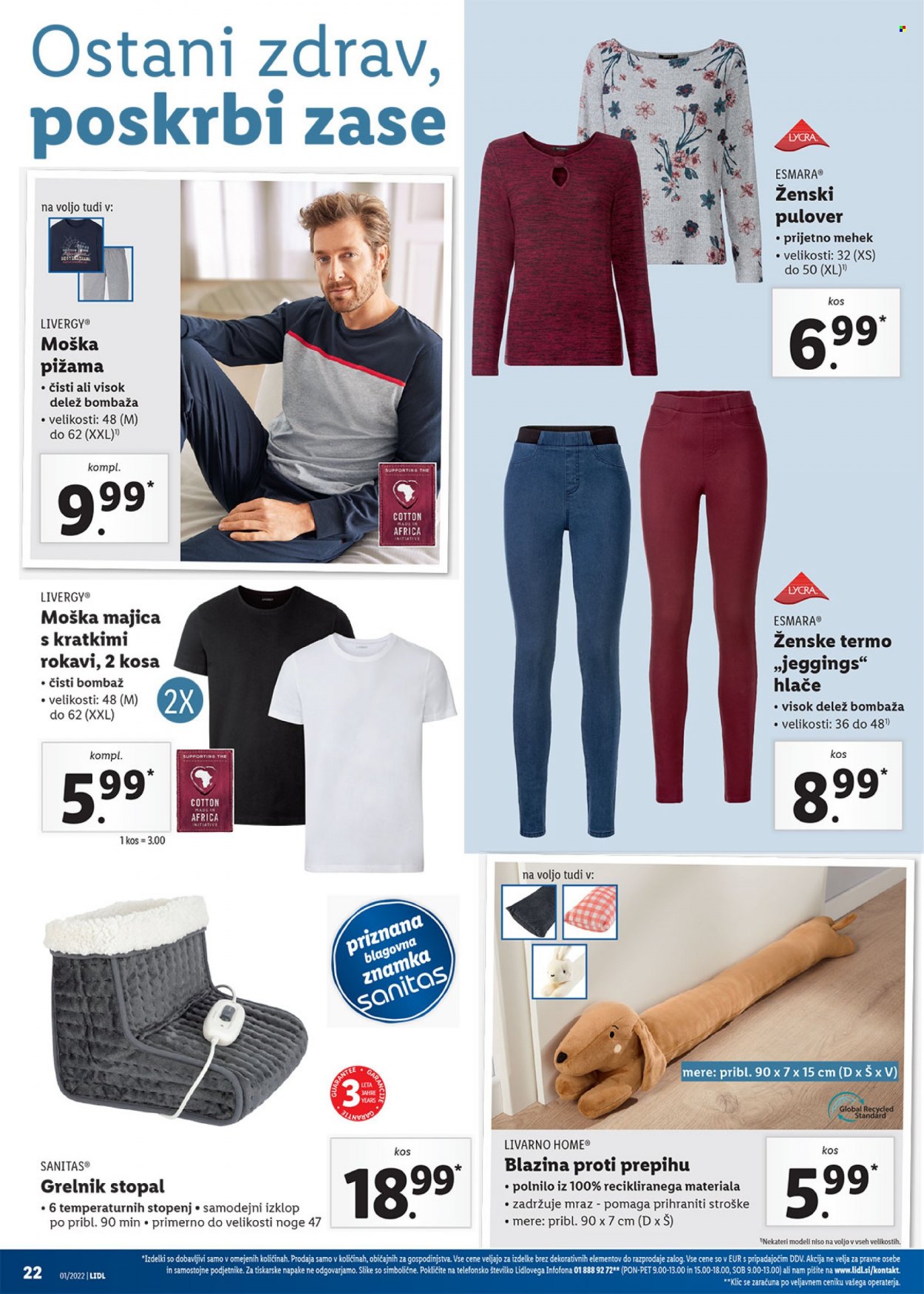 Lidl katalog - 6.1.2022 - 16.1.2022. Stran 22