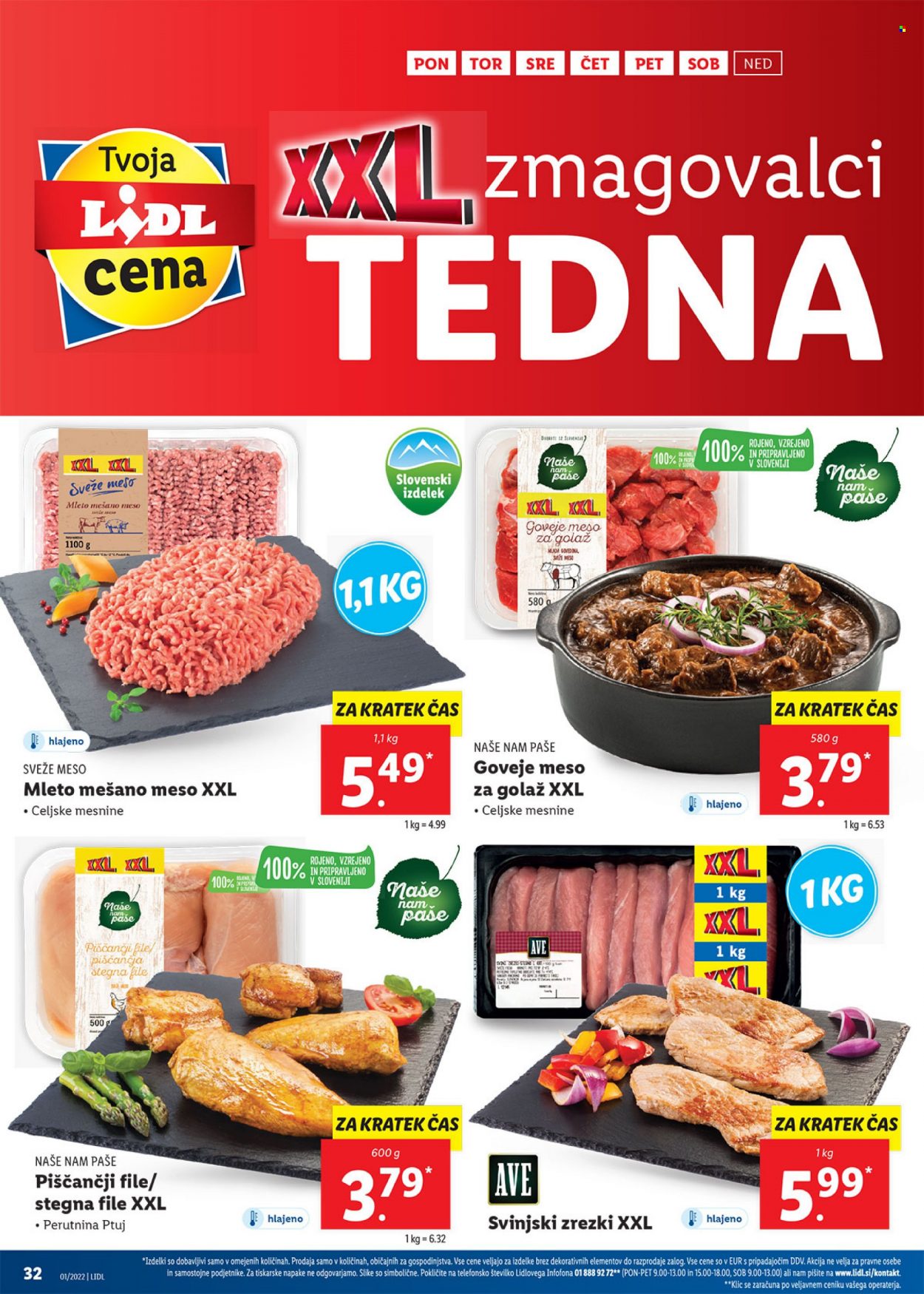 Lidl katalog - 6.1.2022 - 16.1.2022. Stran 32