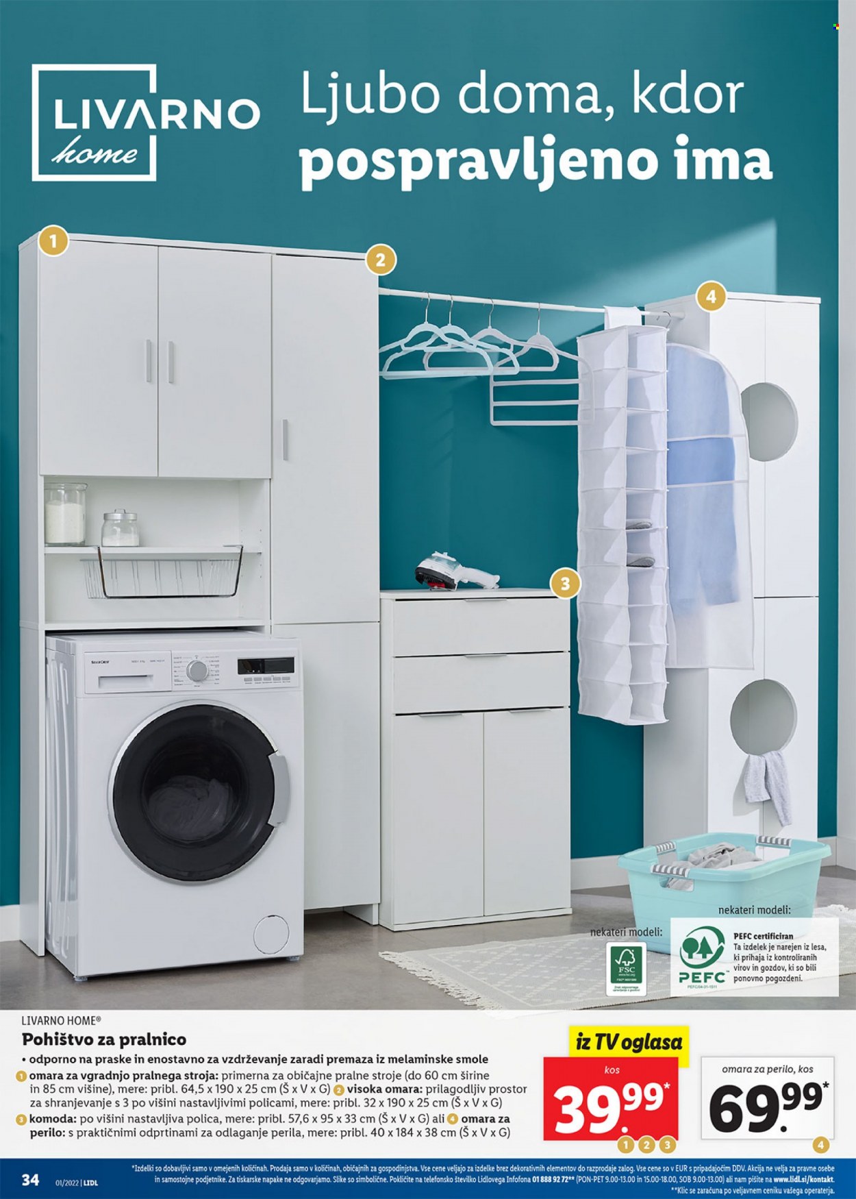 Lidl katalog - 6.1.2022 - 16.1.2022. Stran 34