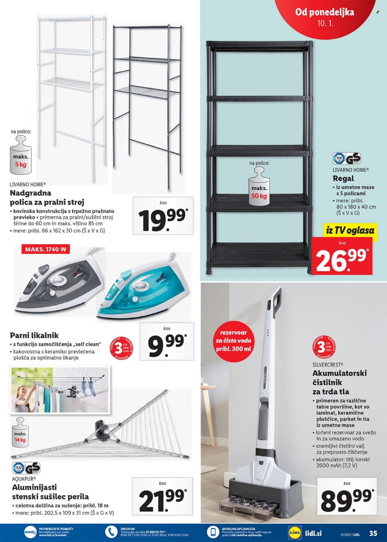 Lidl katalog - 6.1.2022 - 16.1.2022. Stran 35