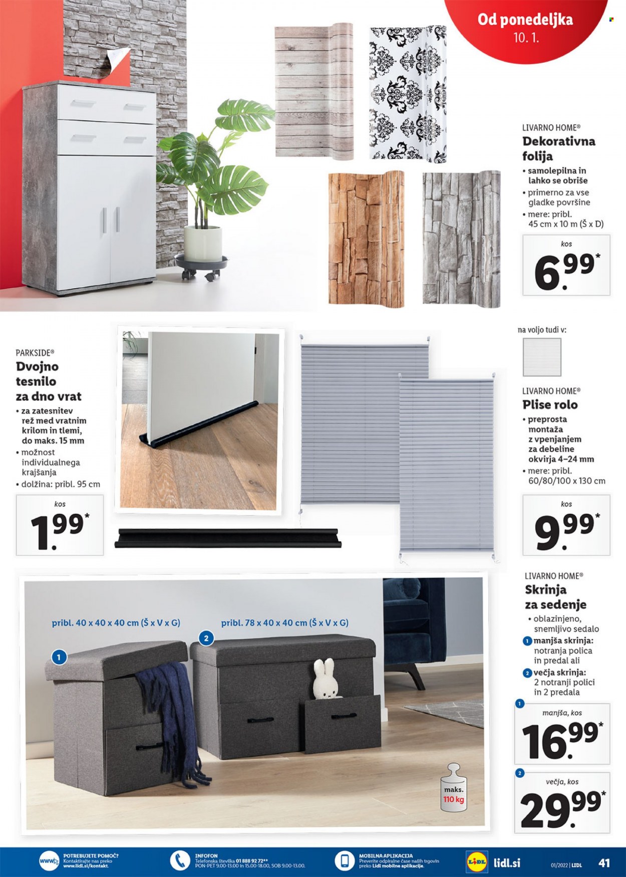 Lidl katalog - 6.1.2022 - 16.1.2022. Stran 41
