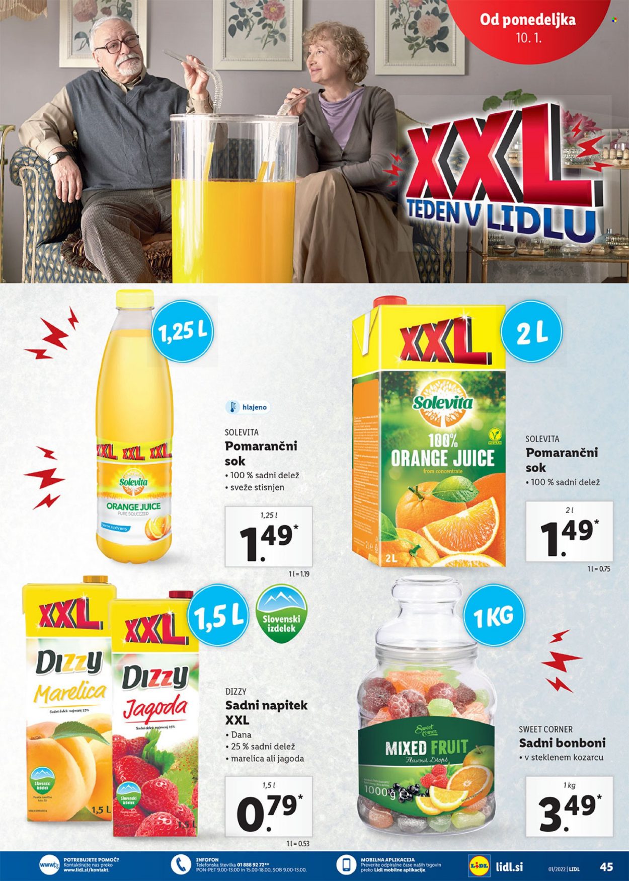 Lidl katalog - 6.1.2022 - 16.1.2022. Stran 45