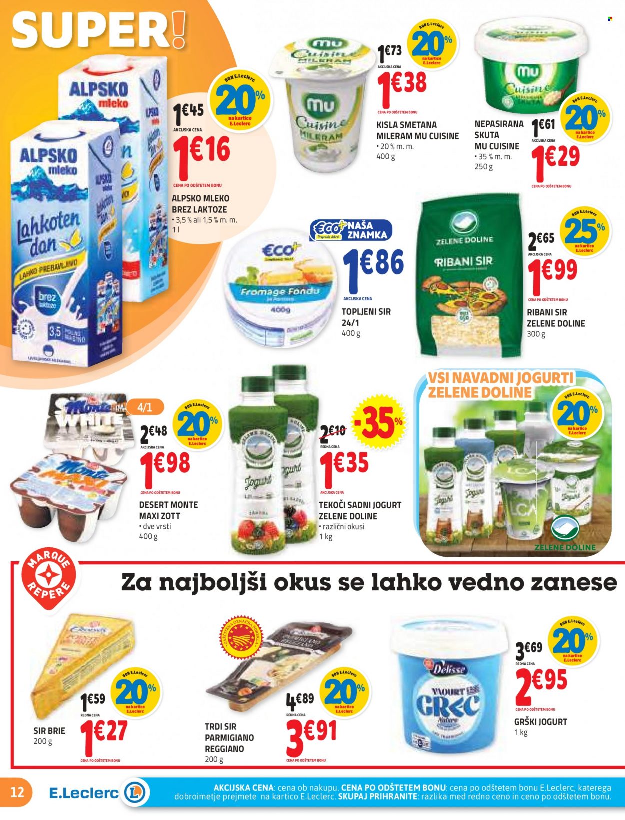 E.Leclerc katalog - 5.1.2022 - 15.1.2022. Stran 12