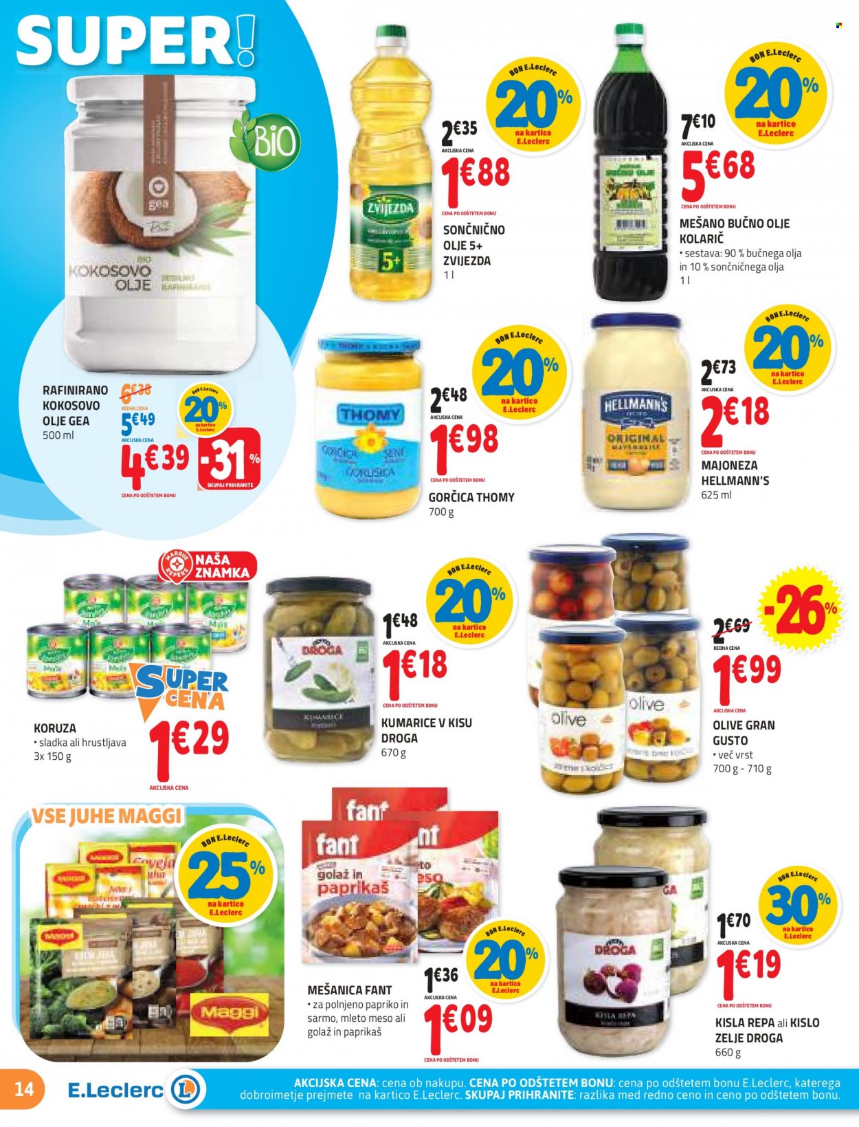 E.Leclerc katalog - 5.1.2022 - 15.1.2022. Stran 14