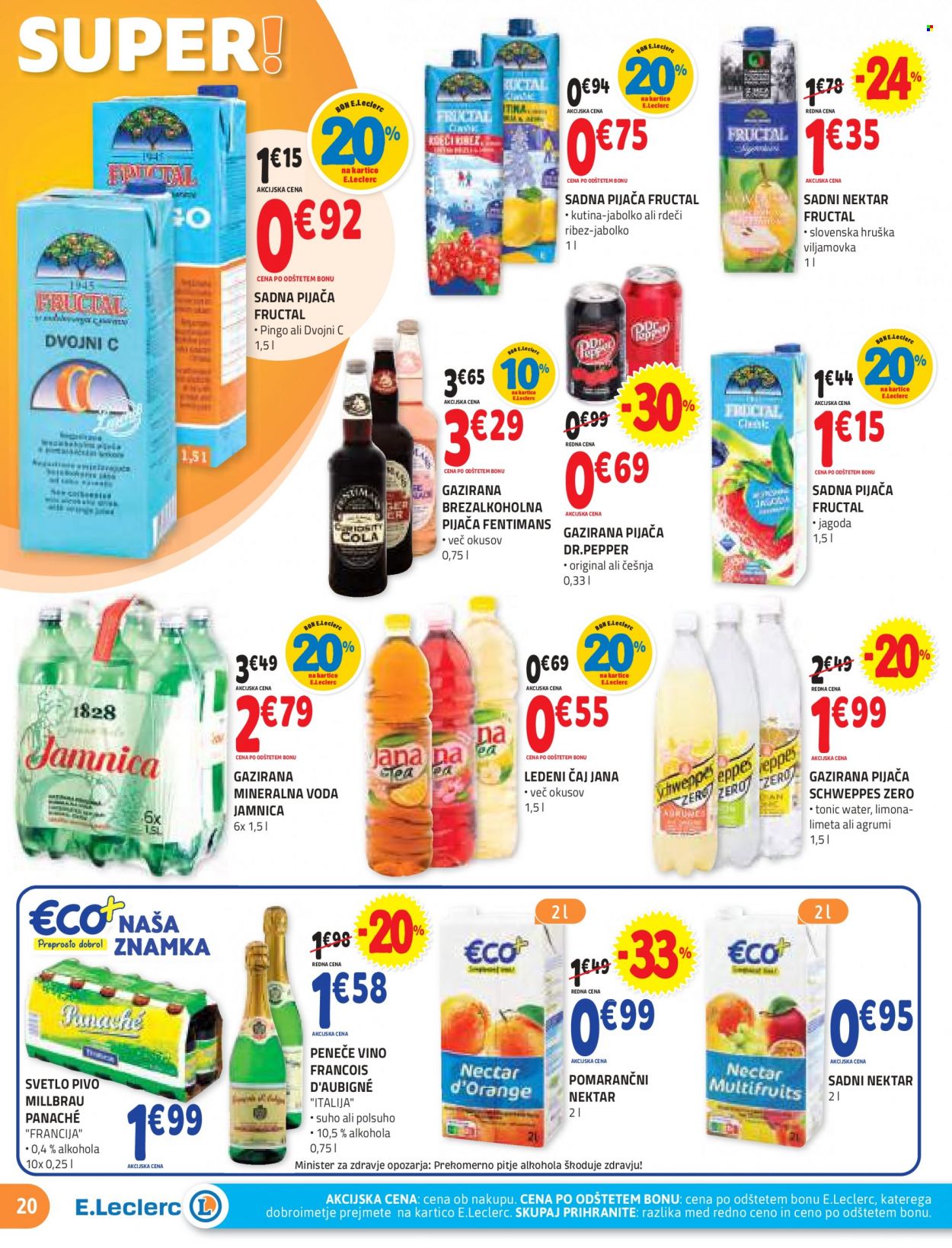 E.Leclerc katalog - 5.1.2022 - 15.1.2022. Stran 20