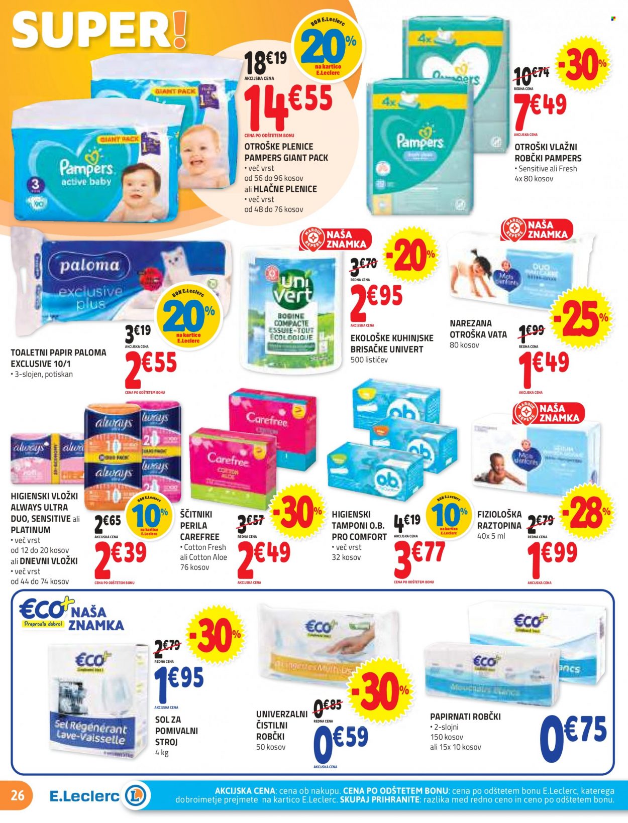 E.Leclerc katalog - 5.1.2022 - 15.1.2022. Stran 26