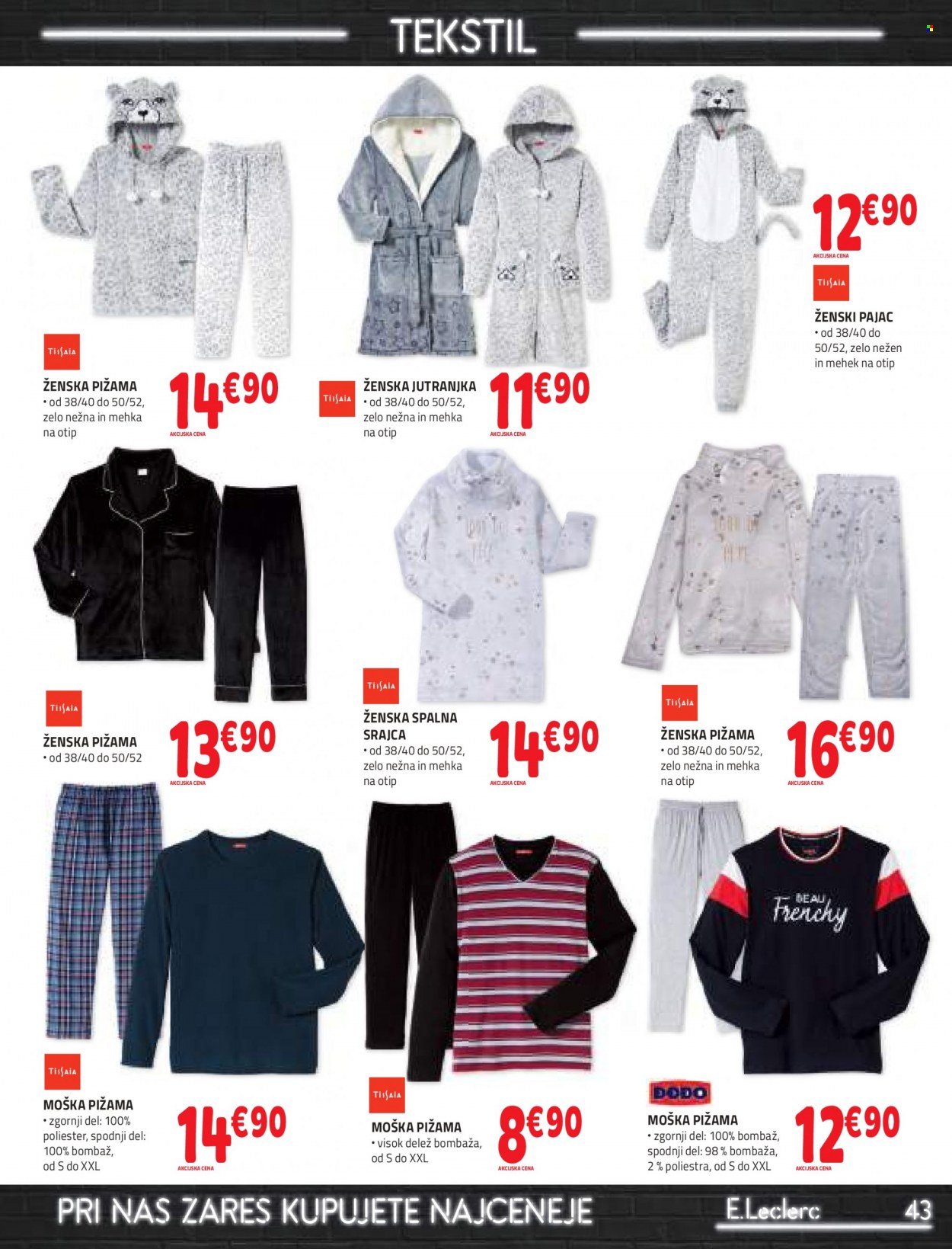E.Leclerc katalog - 5.1.2022 - 15.1.2022. Stran 43