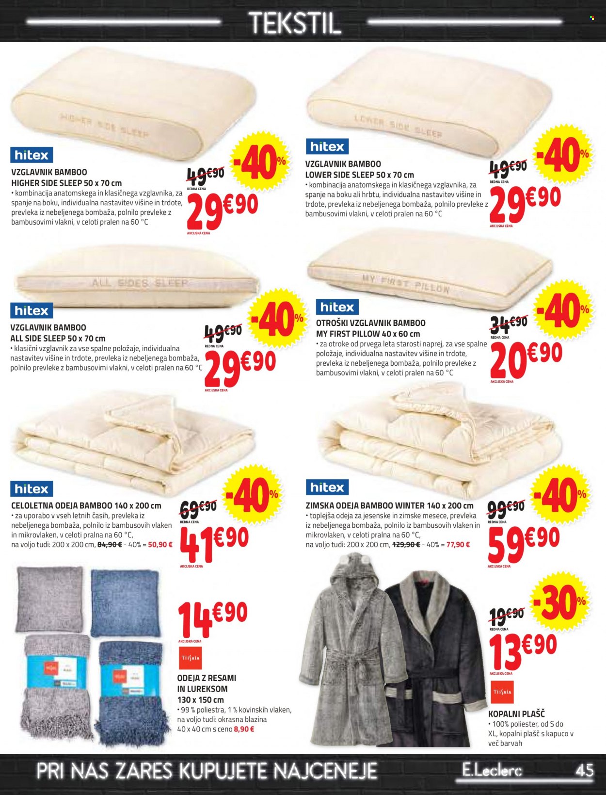 E.Leclerc katalog - 5.1.2022 - 15.1.2022. Stran 45