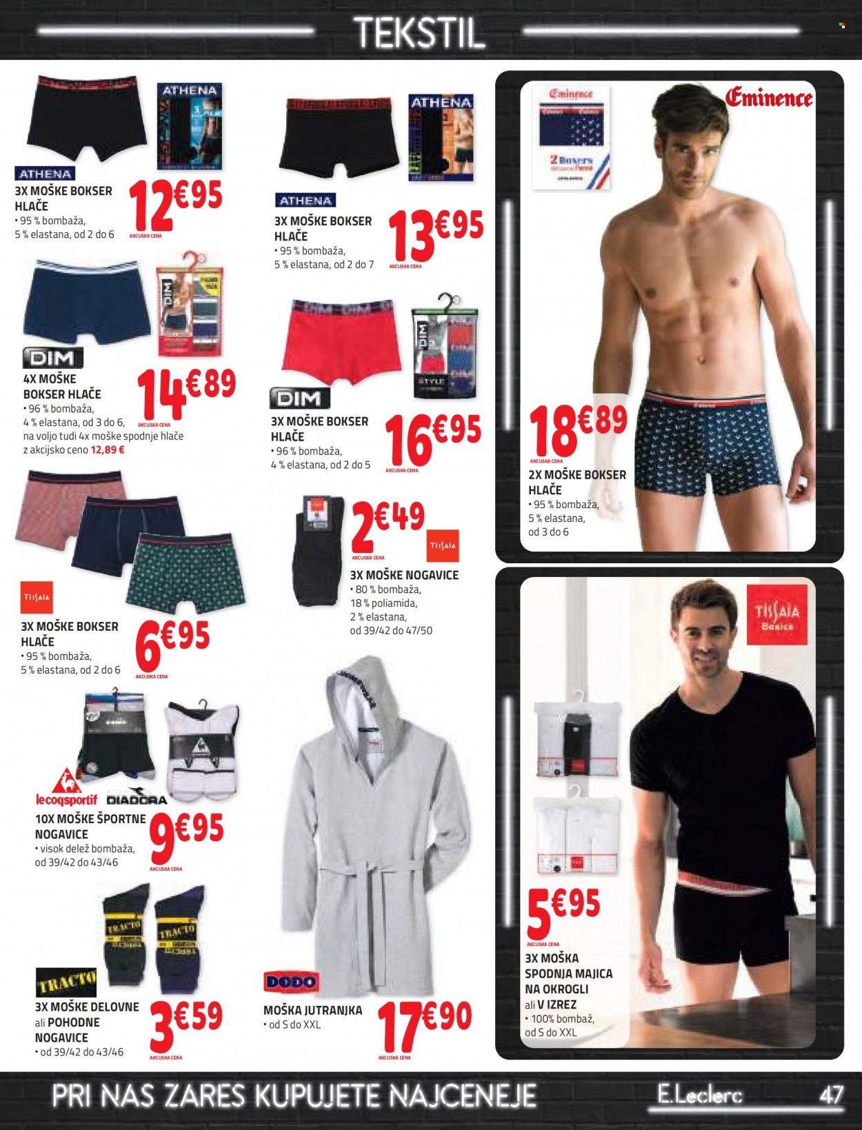 E.Leclerc katalog - 5.1.2022 - 15.1.2022. Stran 47