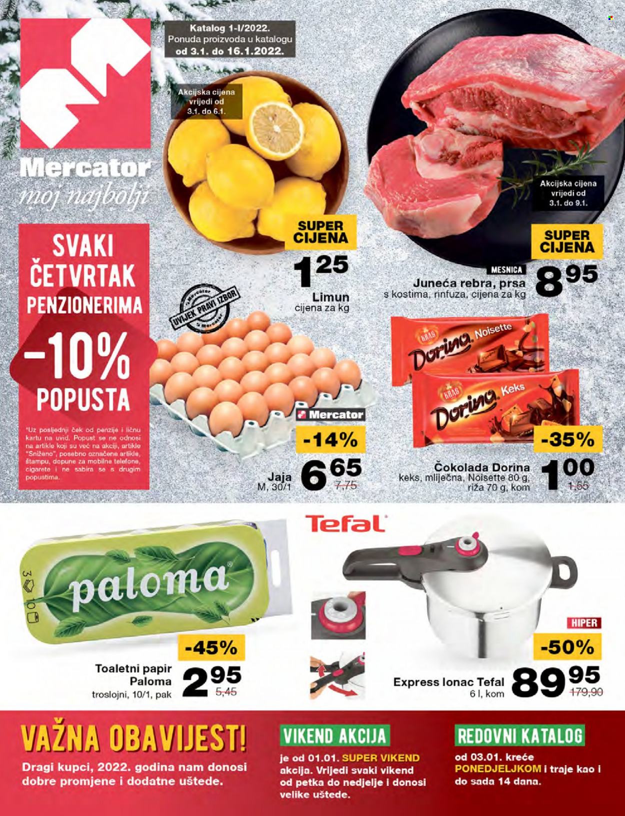 Mercator katalog - 3.1.2022 - 16.1.2022. Stran 1
