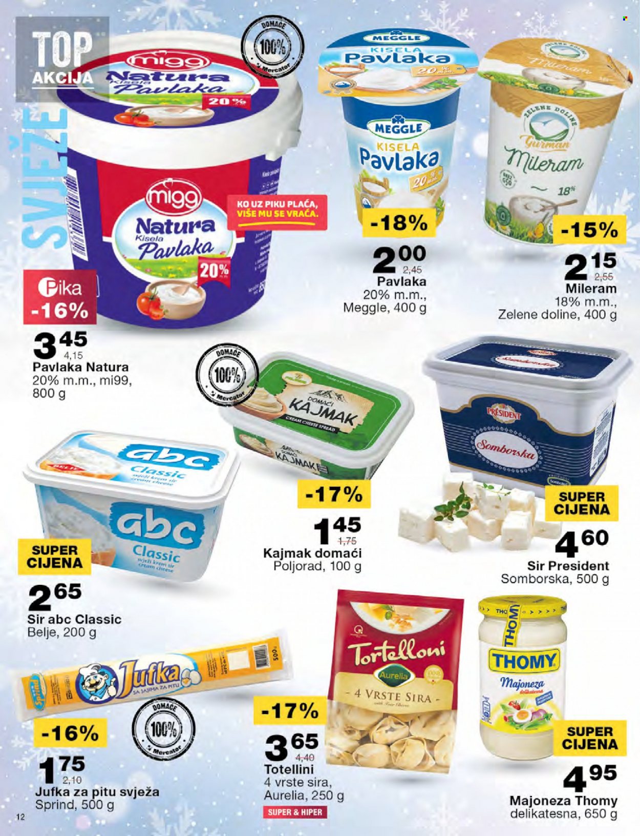 Mercator katalog - 3.1.2022 - 16.1.2022. Stran 12