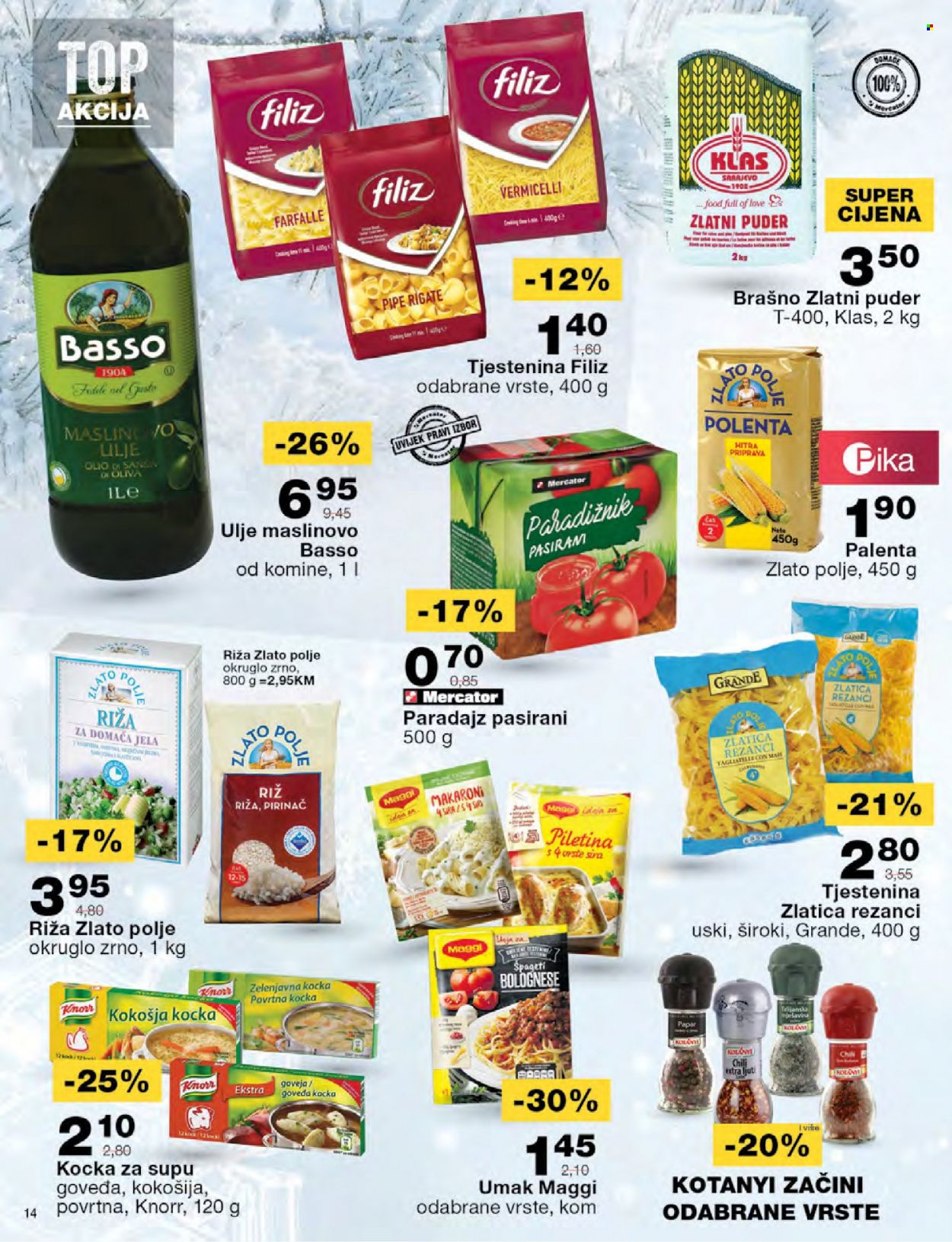 Mercator katalog - 3.1.2022 - 16.1.2022. Stran 14
