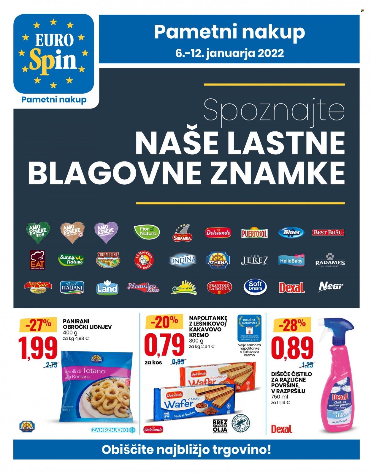EuroSpin katalog - 6.1.2022 - 12.1.2022. Stran 1